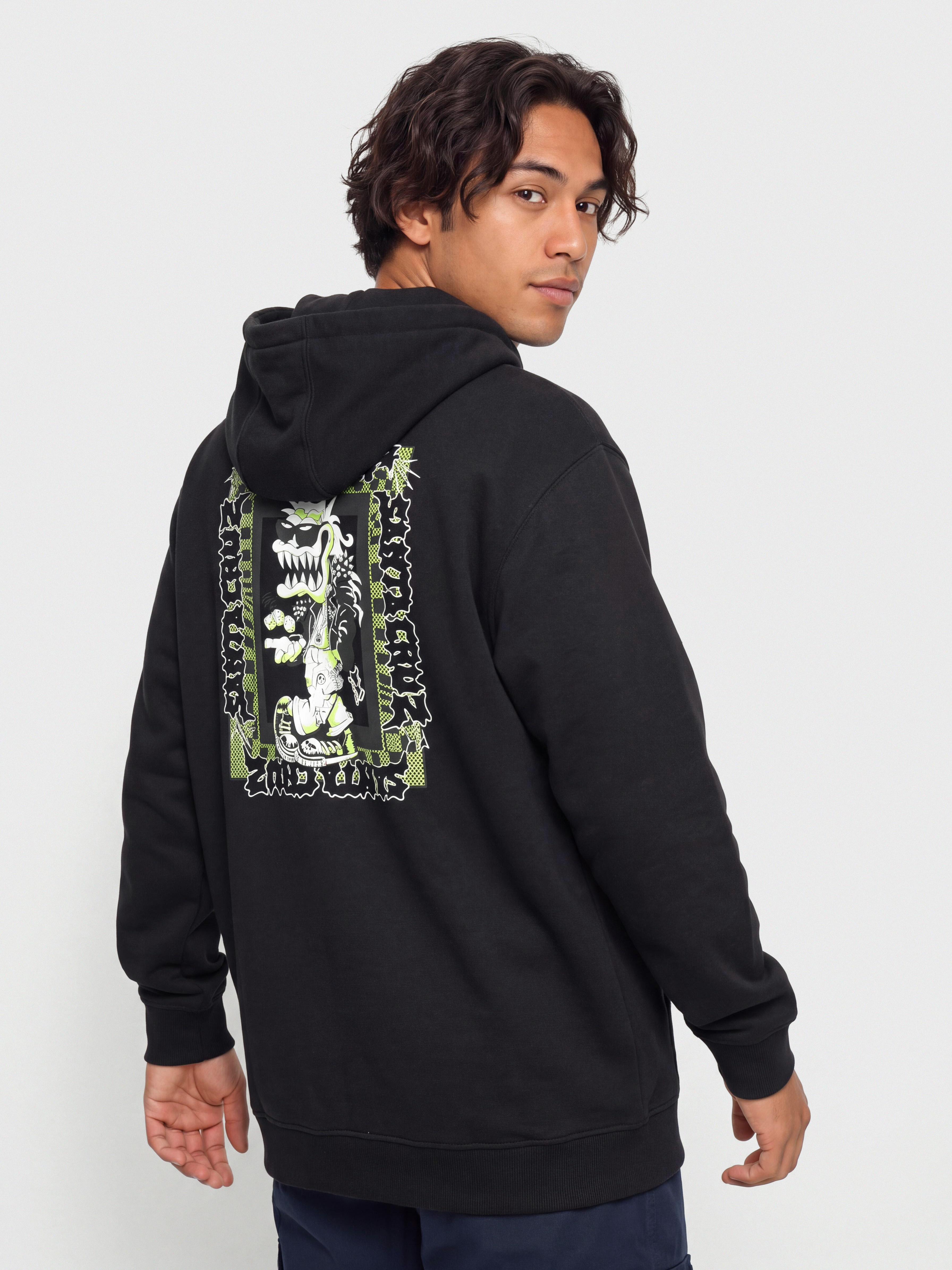Mikina s kapucí Santa Cruz Punk Gremlin HD