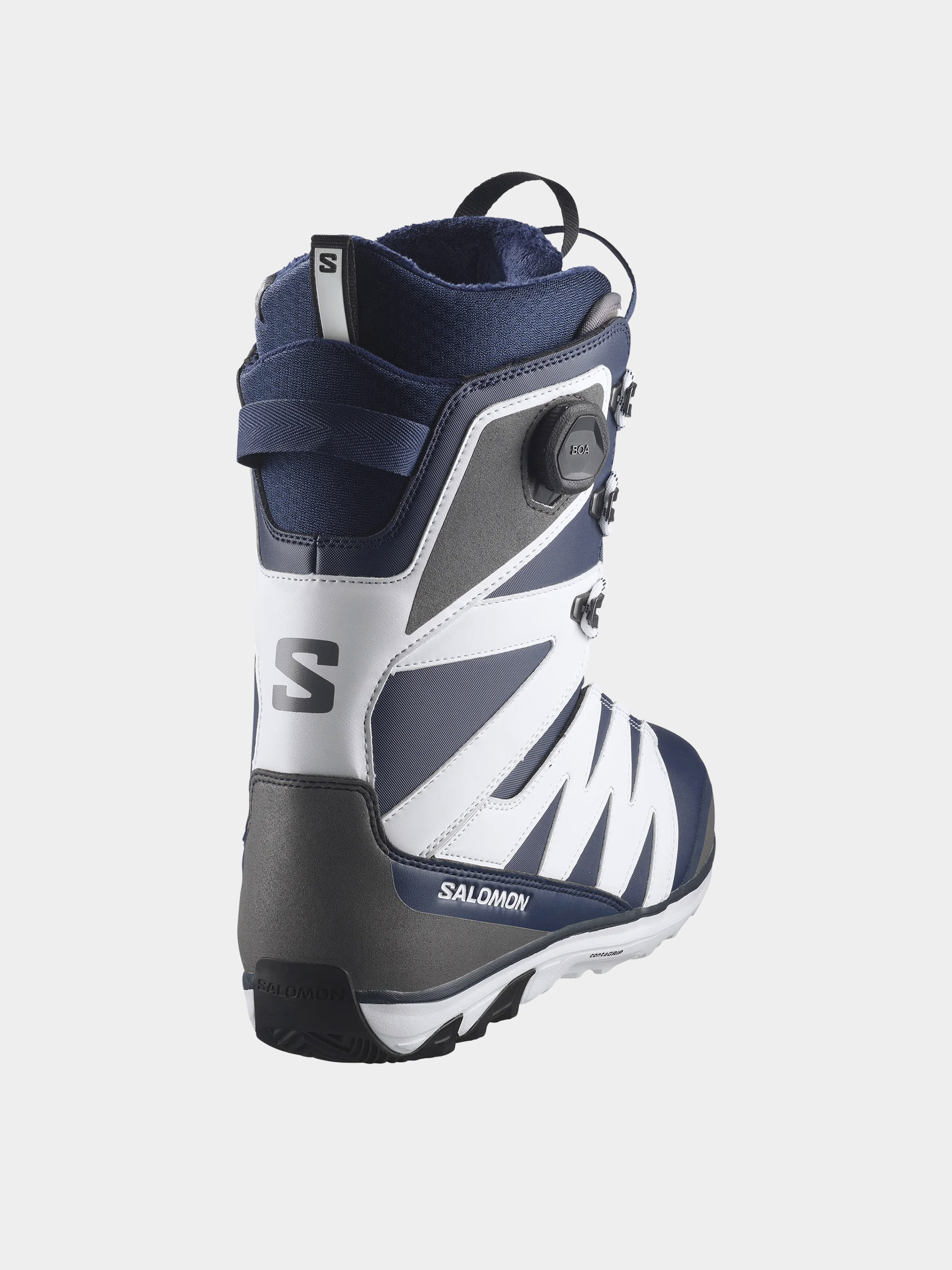 Boty na snowboard Salomon X Approach Lace Sj Boa (naval academy/white)