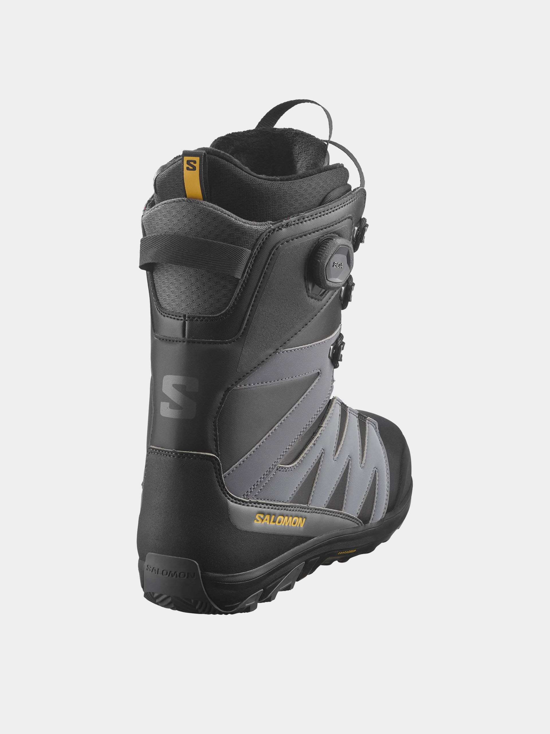 Boty na snowboard Salomon X Approach Lace Sj Boa (black/asphalt)