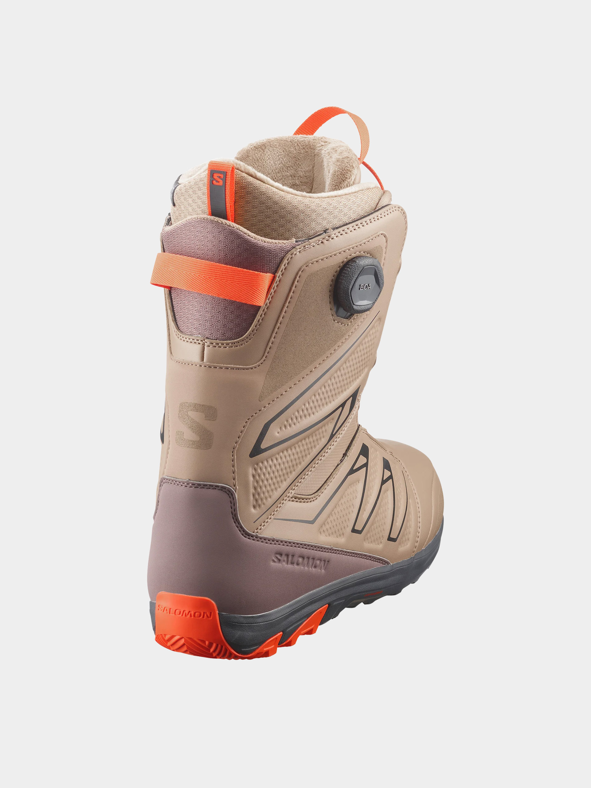 Pánské Boty na snowboard Salomon Launch Boa Sj (kelp/brown lentil)