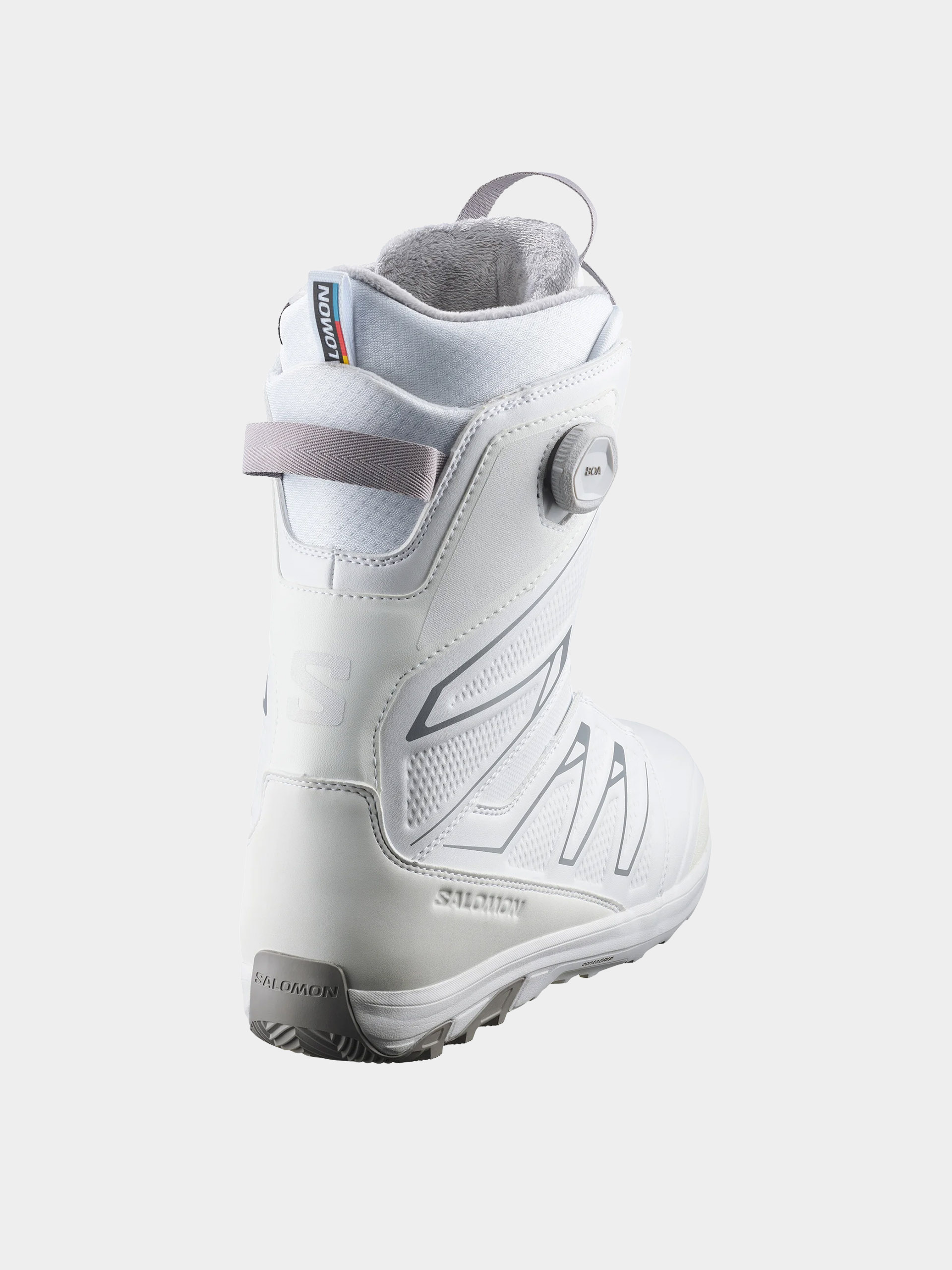 Pánské Boty na snowboard Salomon Launch Boa Sj (white/white)