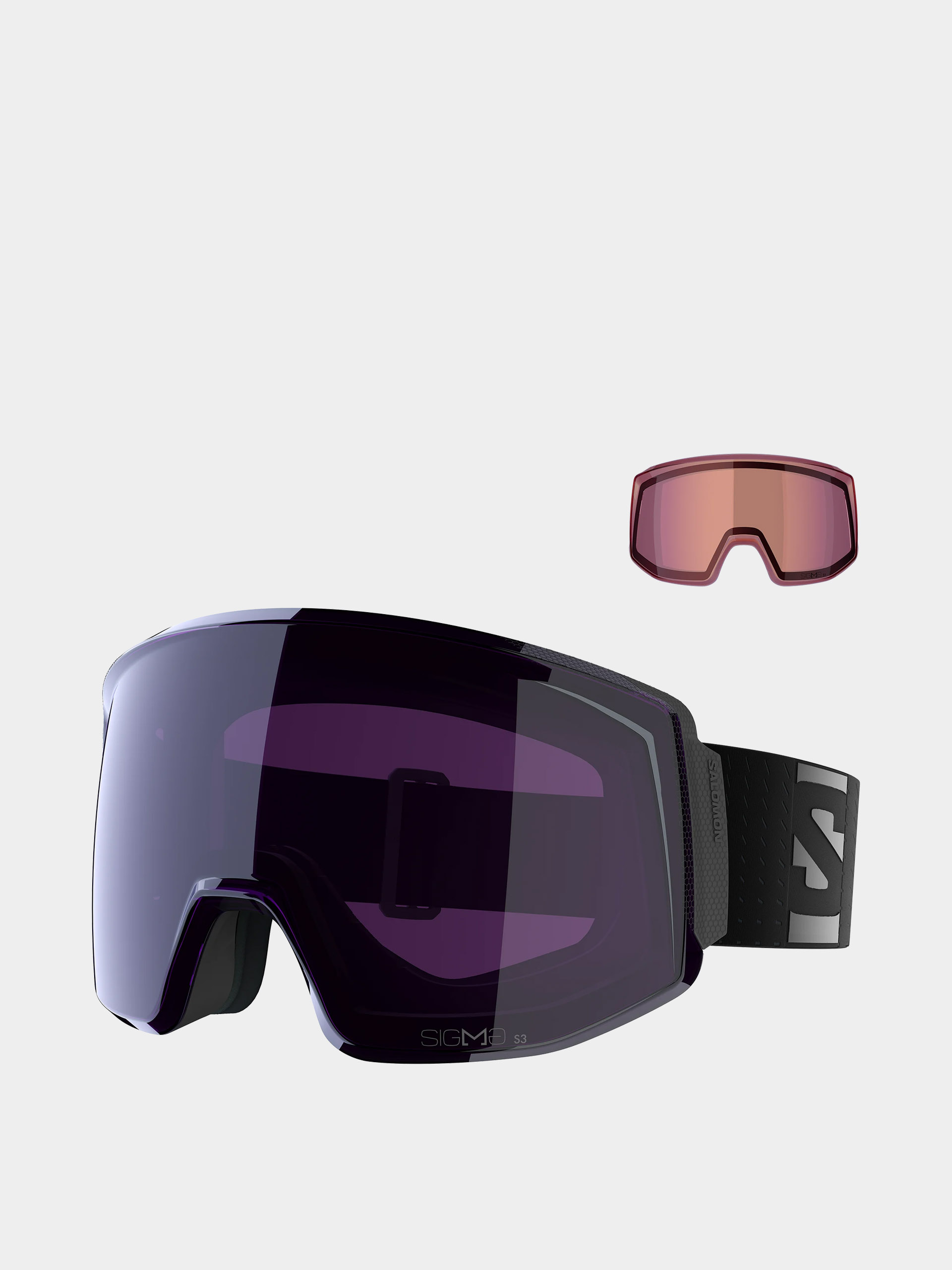 Brýle na snowboard Salomon Skarn Prime Sigma + Lens (black)