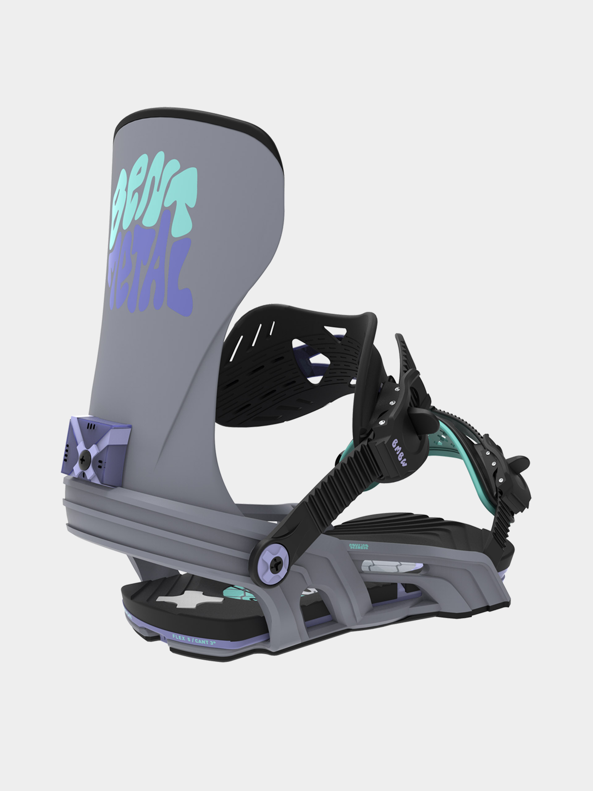 Dámské Snowboardové vázání Bent Metal Stylist (grey)