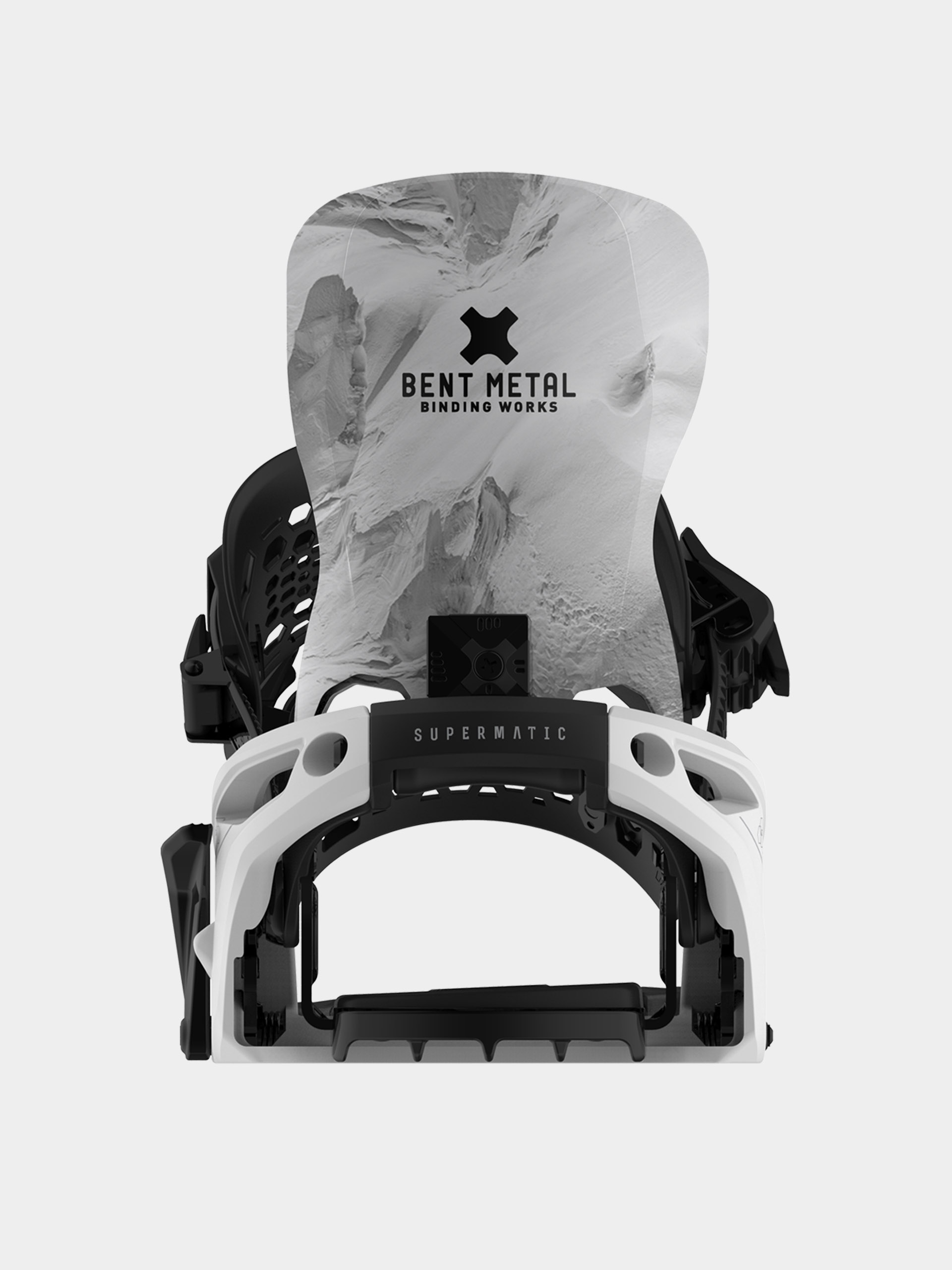Pánské Snowboardové vázání Bent Metal Lightning Supermatic (white)