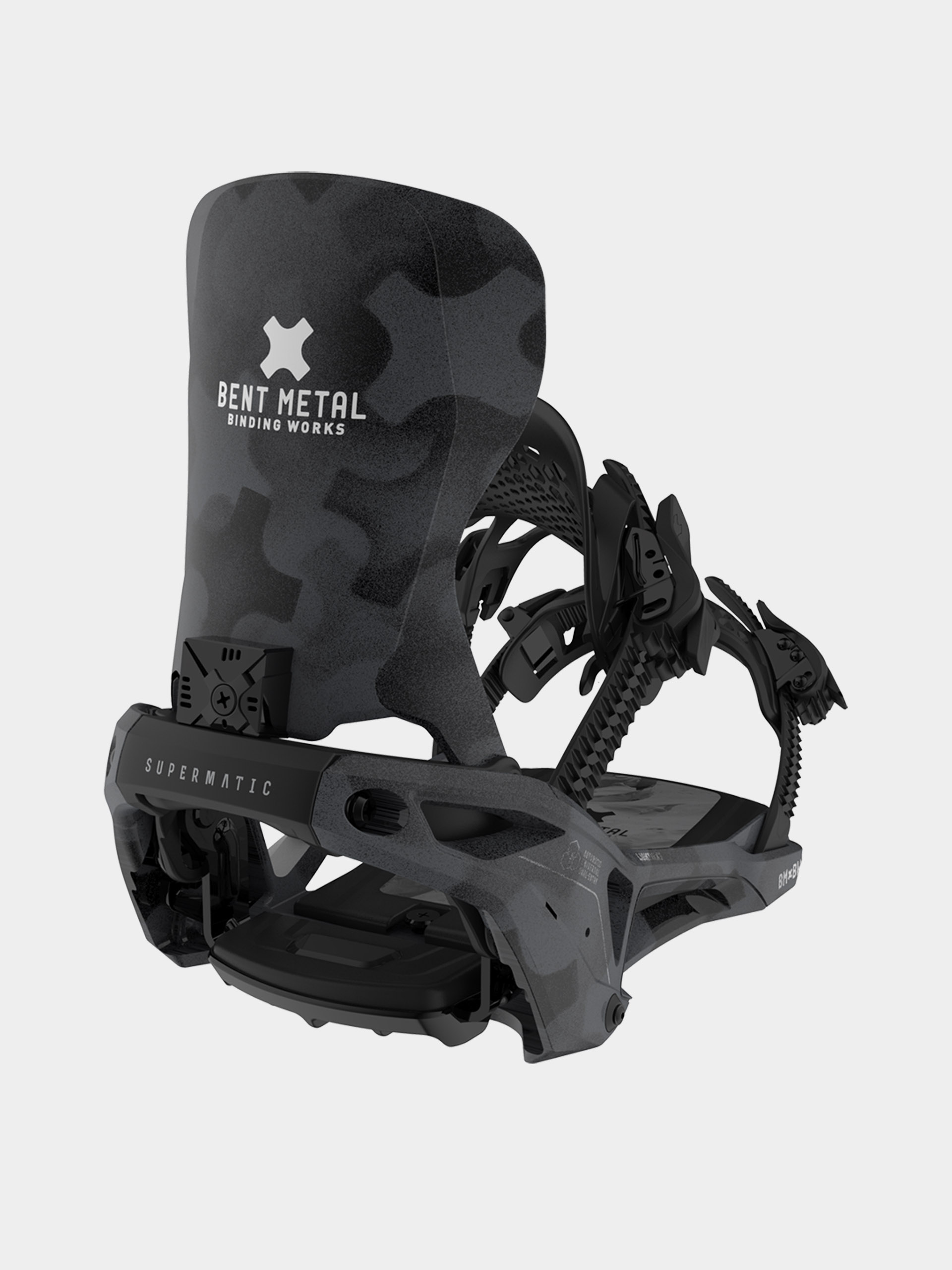 Snowboardové vázání Bent Metal Lightning Supermatic (black)