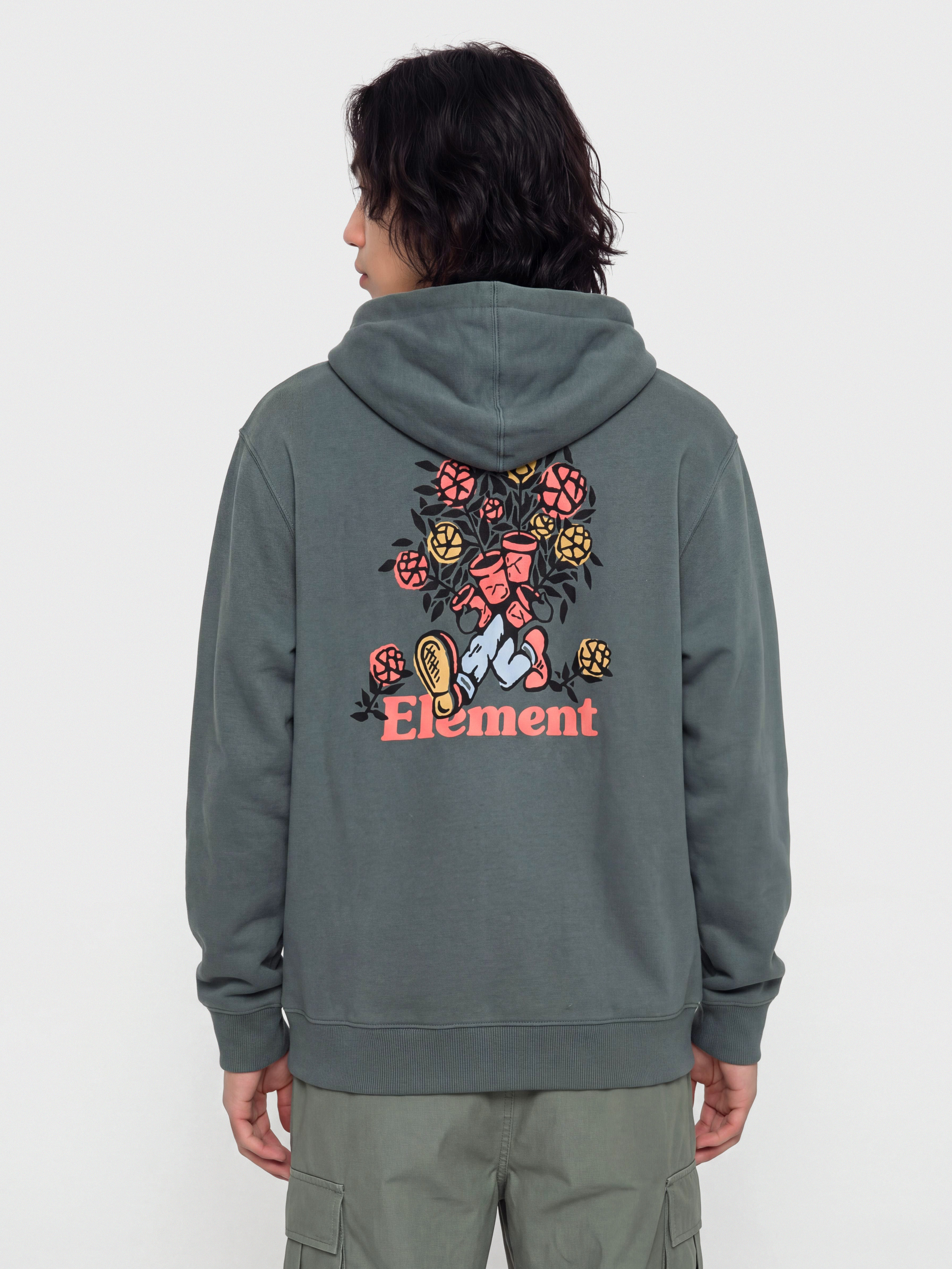 Mikina s kapucí Element Hands Full HD