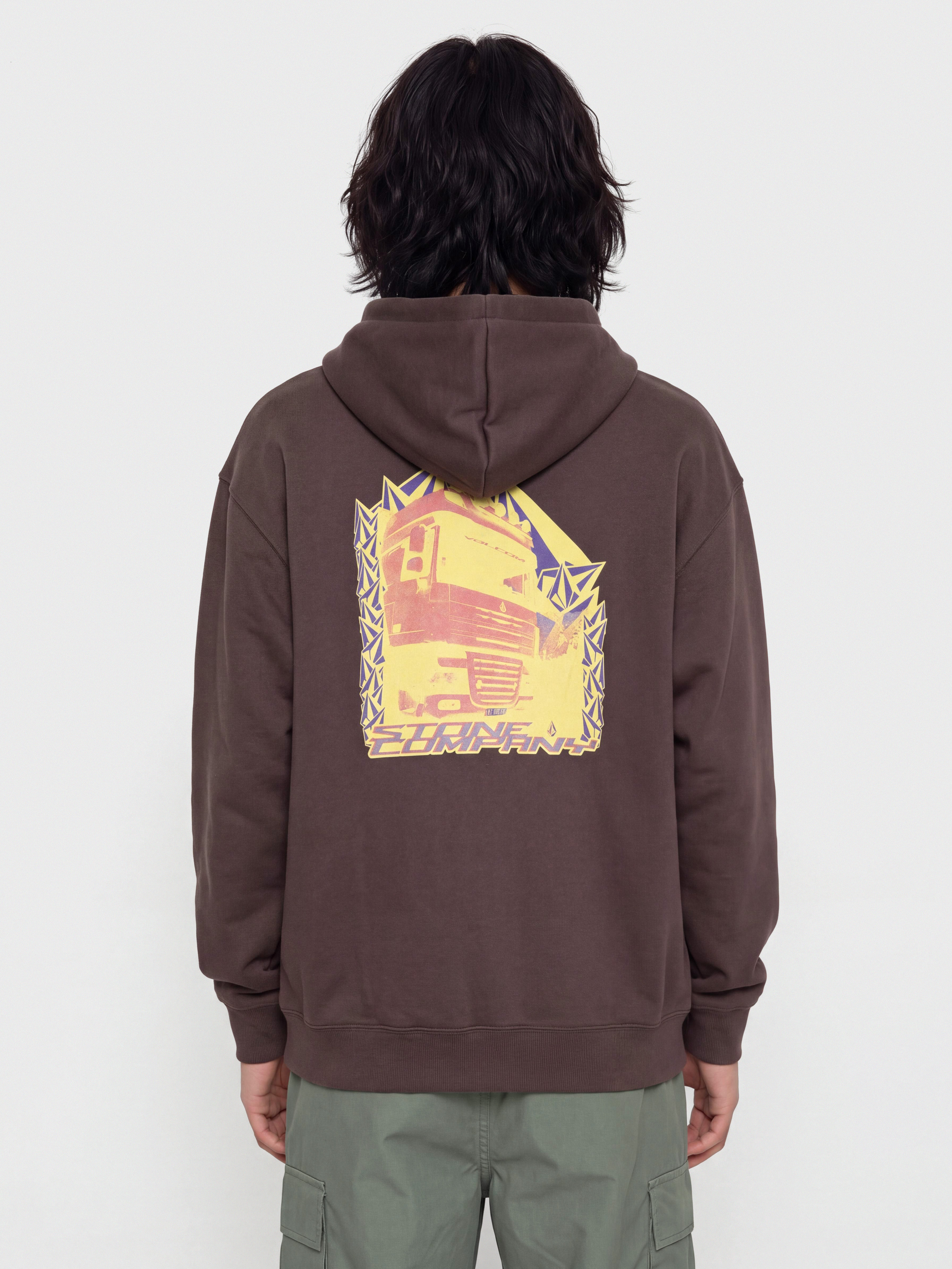 Mikina s kapucí Volcom Stone Convoyer HD