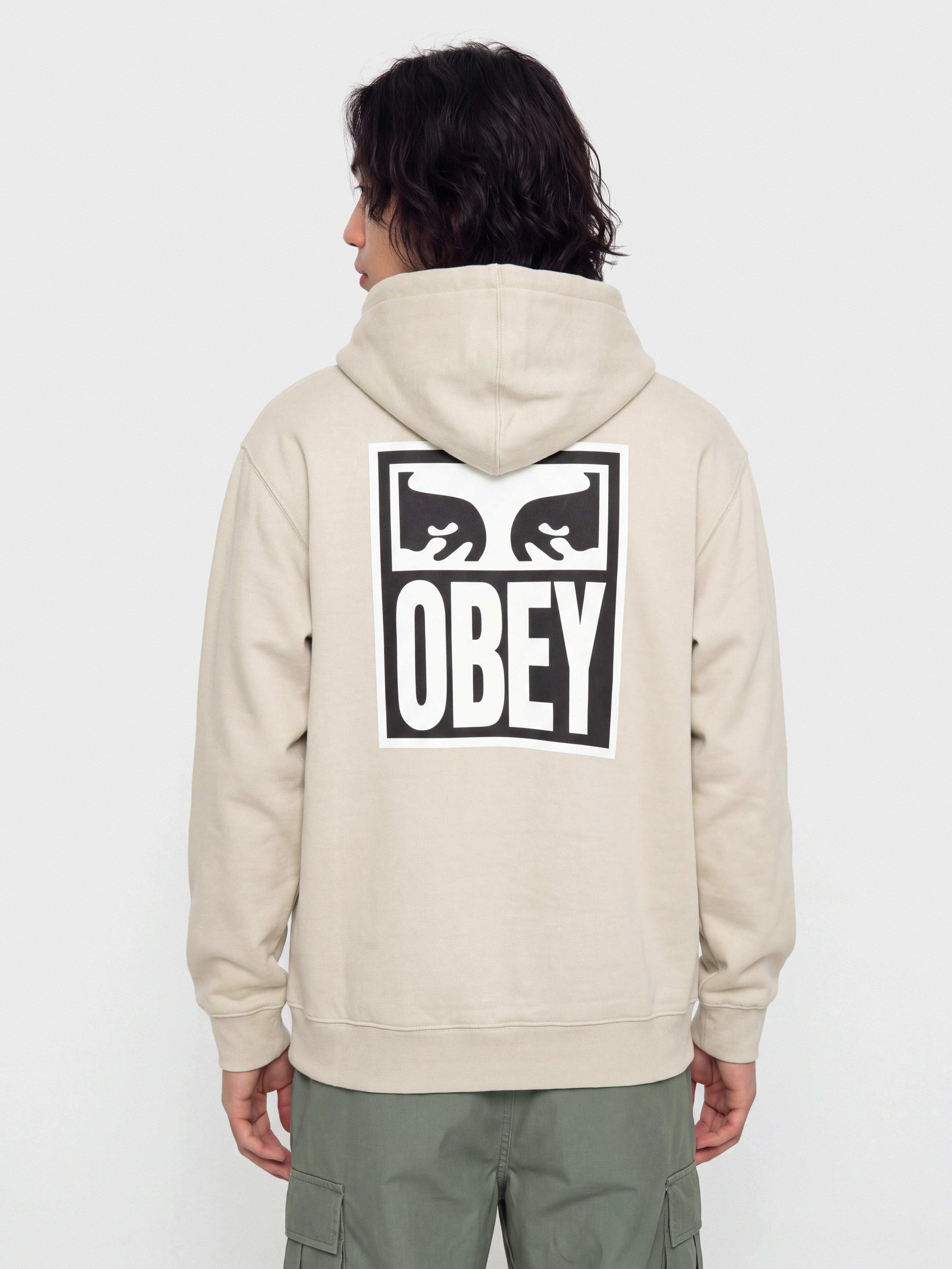 Mikina s kapucí OBEY Eyes Icon HD