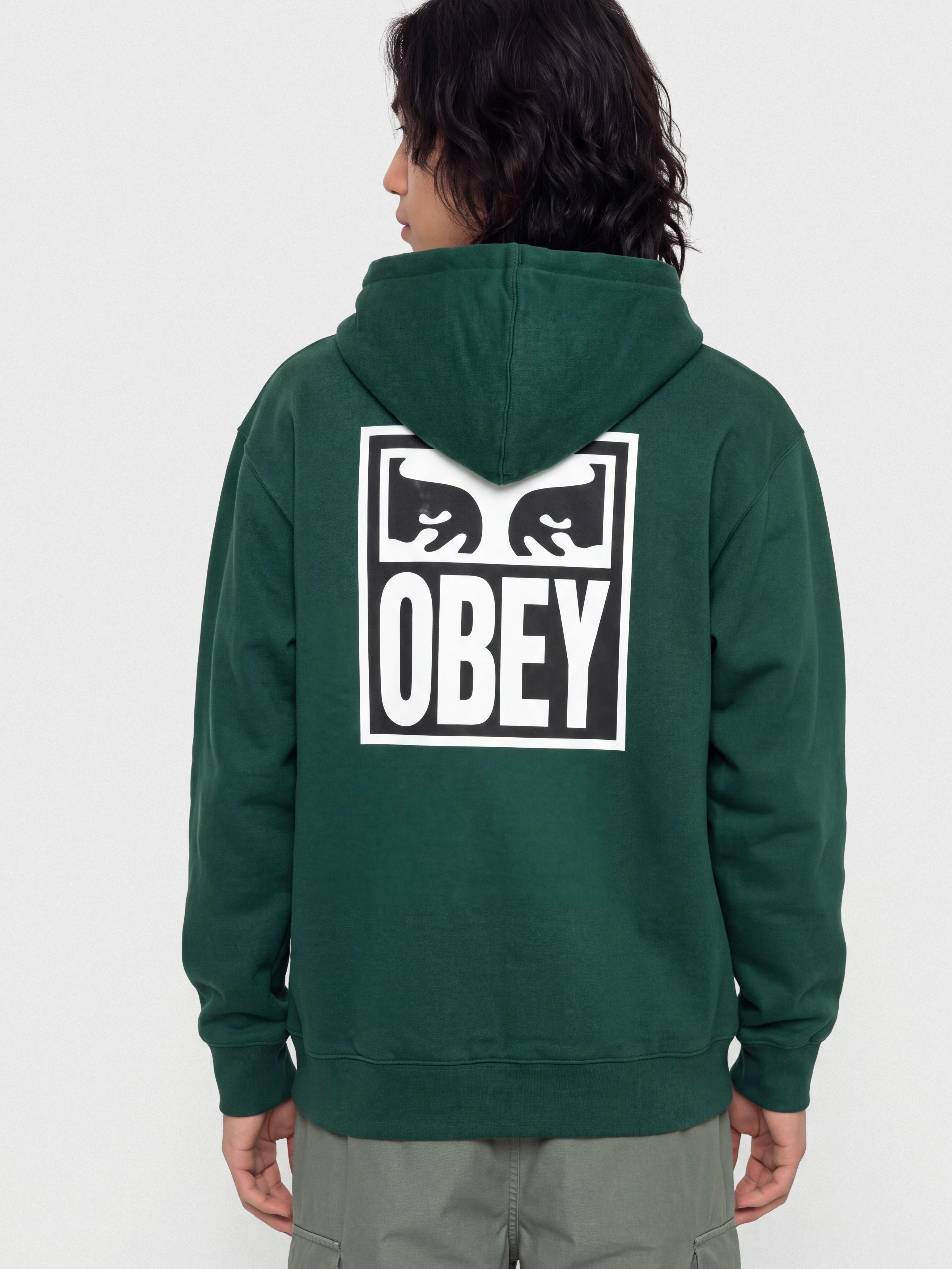 Mikina s kapucí OBEY Eyes Icon HD