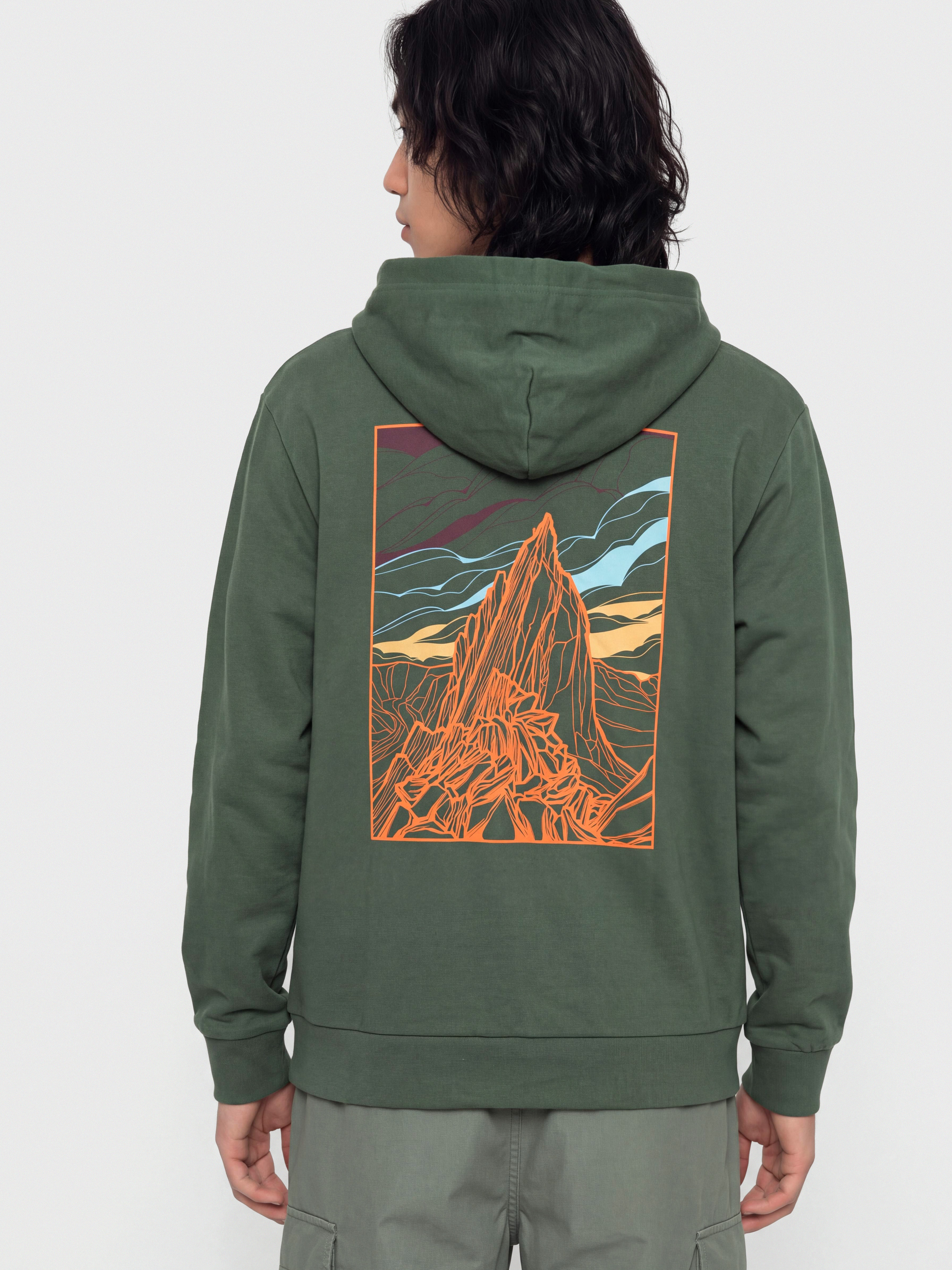 Mikina s kapucí Patagonia Cloud Crag Daily HD