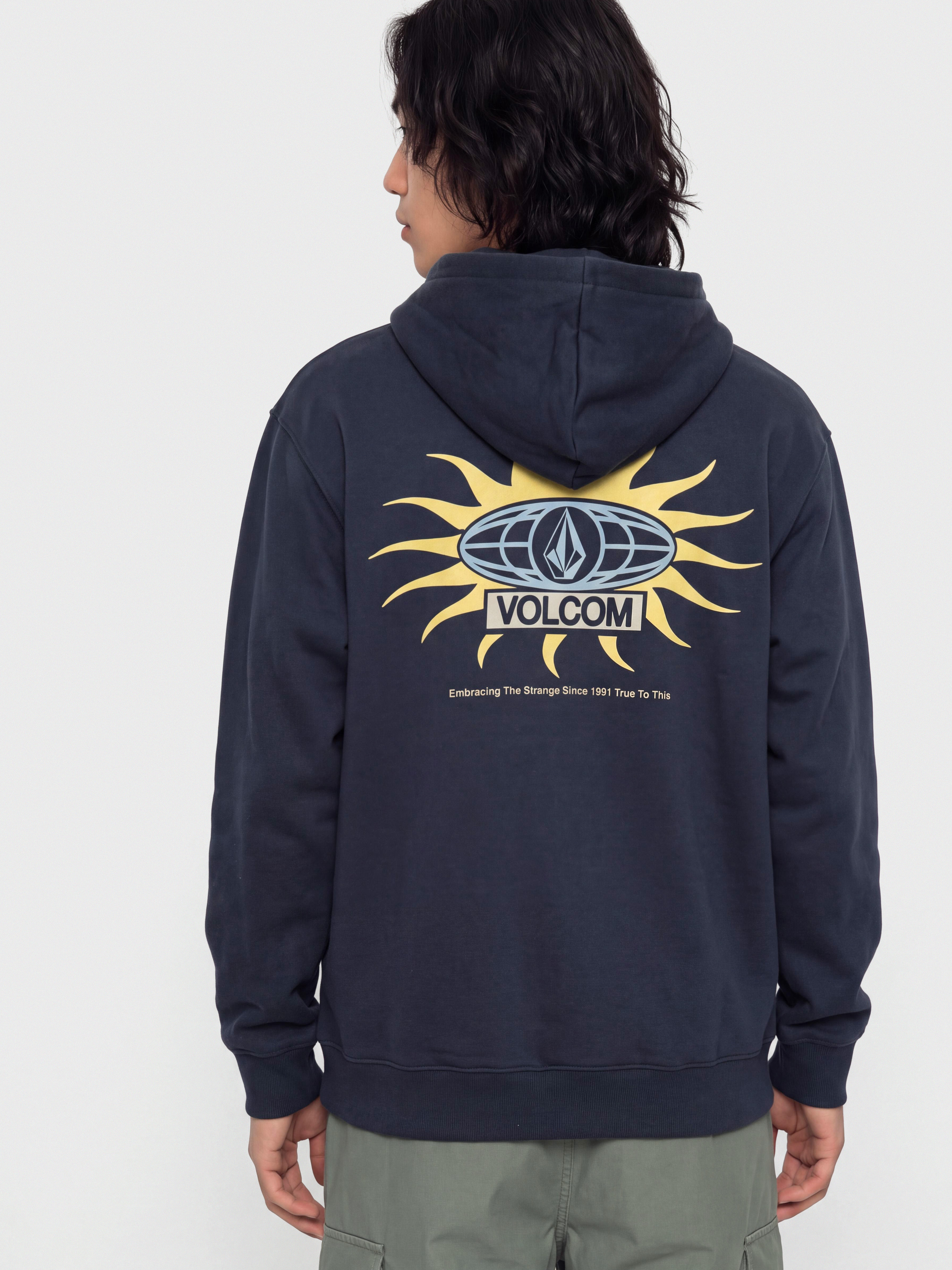 Mikina s kapucu00ed Volcom Watanite HD (marine)
