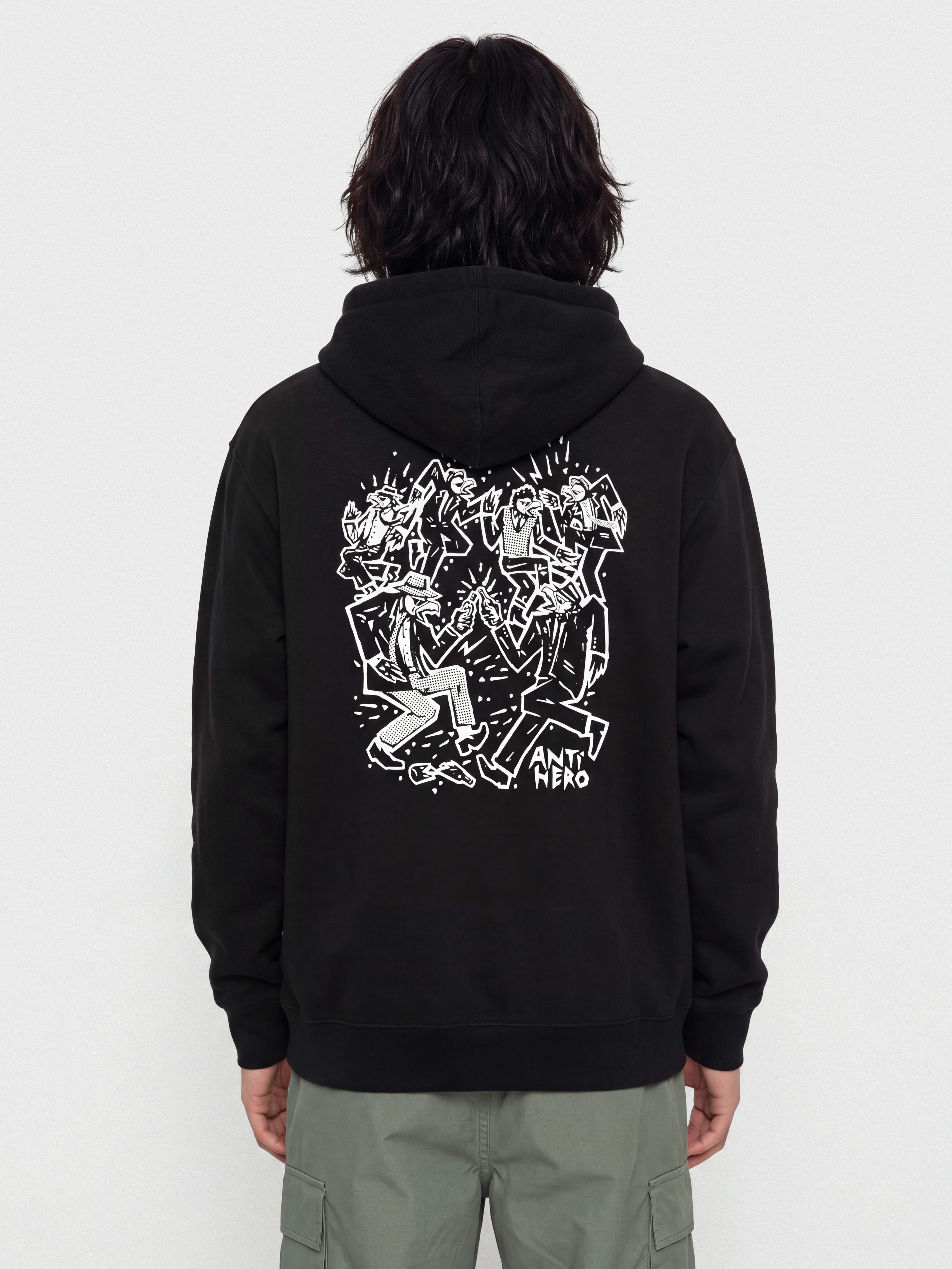 Mikina s kapucí Antihero Ruder Bwoys HD