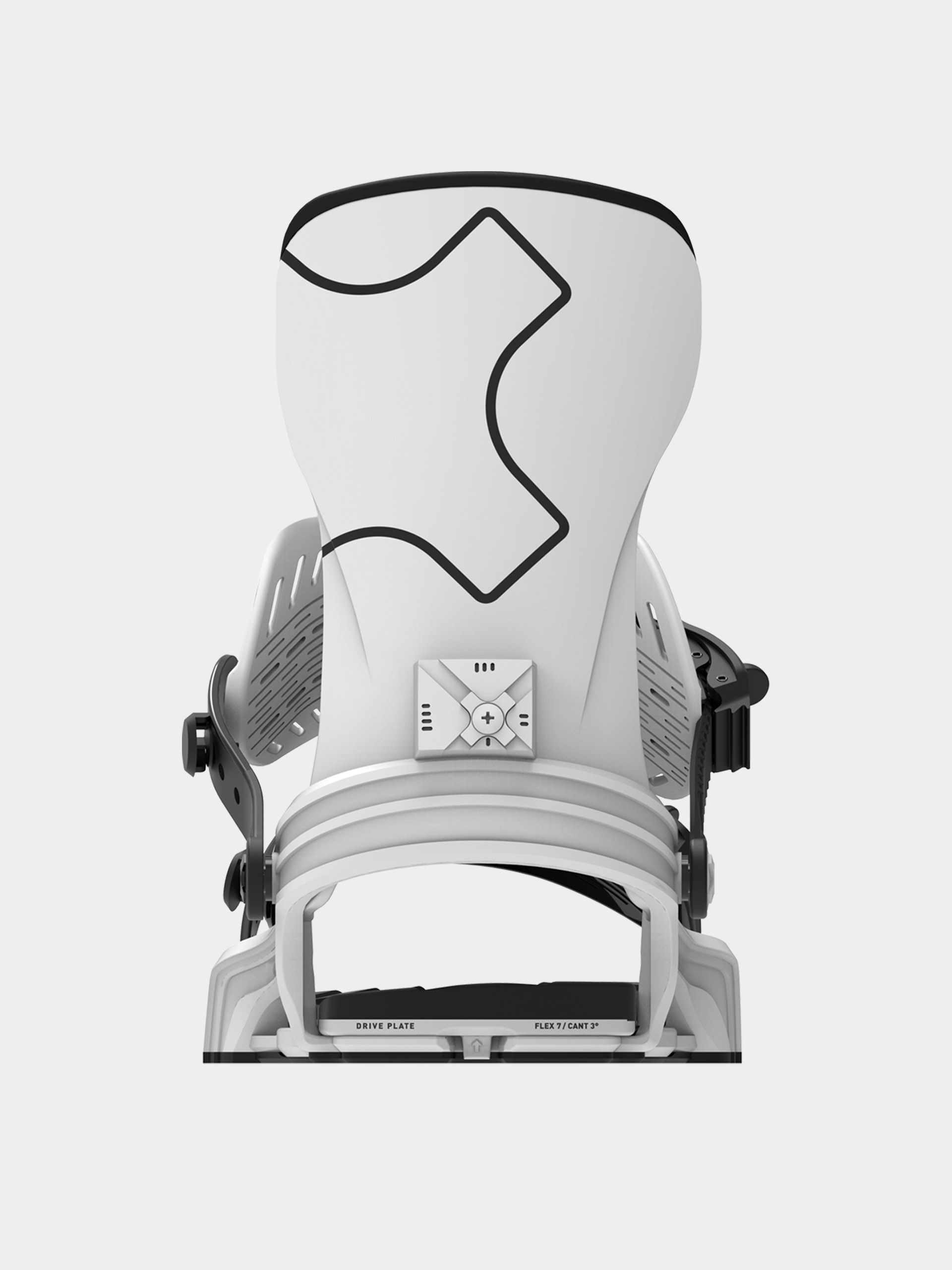 Pánské Snowboardové vázání Bent Metal Axtion (white)