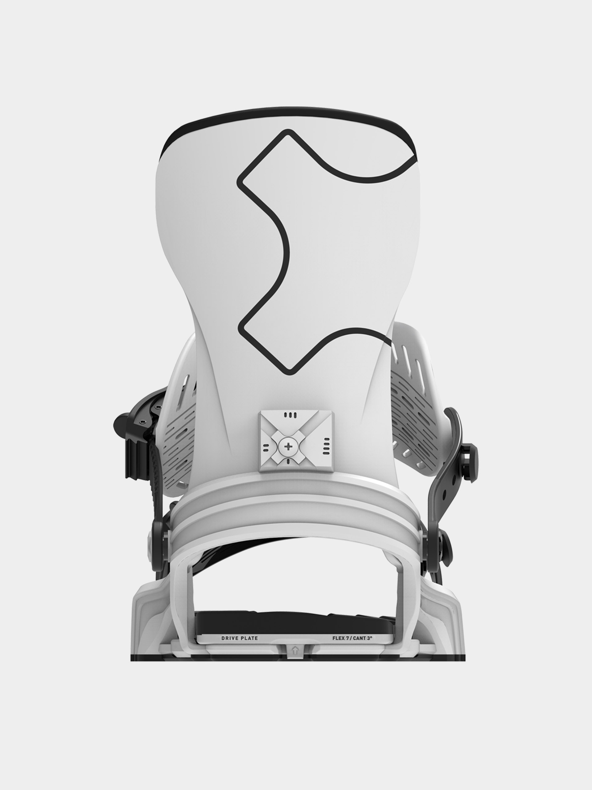 Pánské Snowboardové vázání Bent Metal Axtion (white)