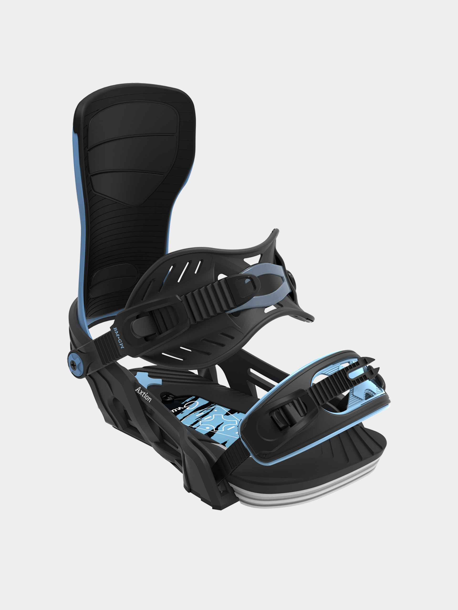 Pánské Snowboardové vázání Bent Metal Axtion (black/blue)