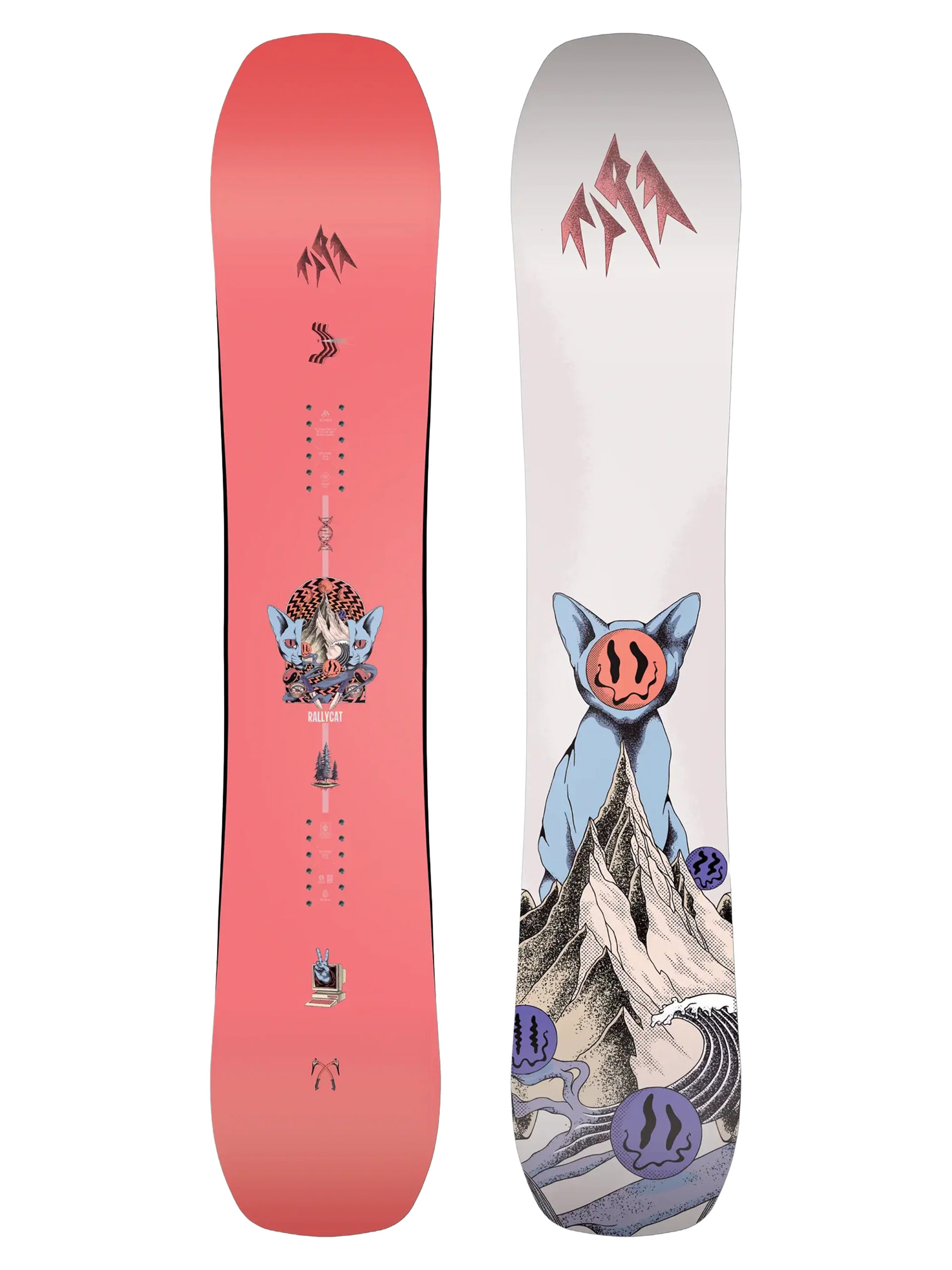Snowboard Jones Snowboards Rally Cat Wmn