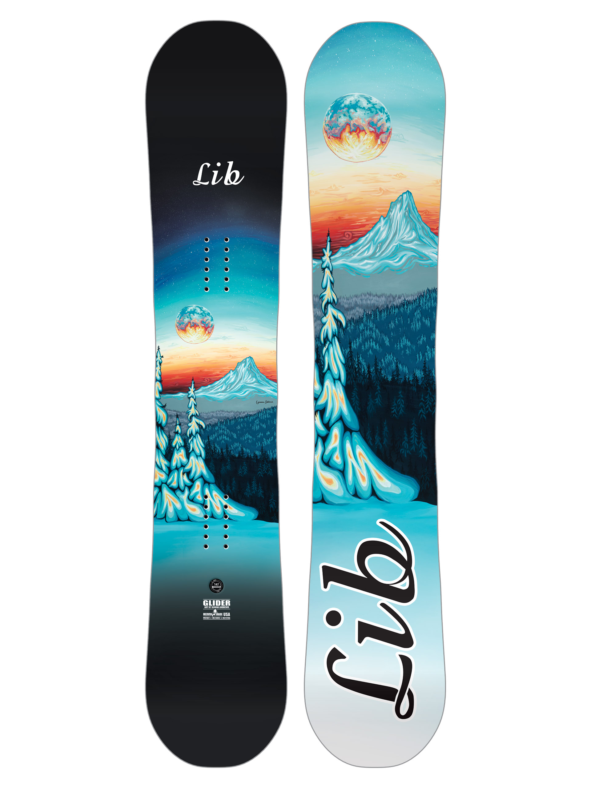 Dámská Snowboard Lib Tech Glider