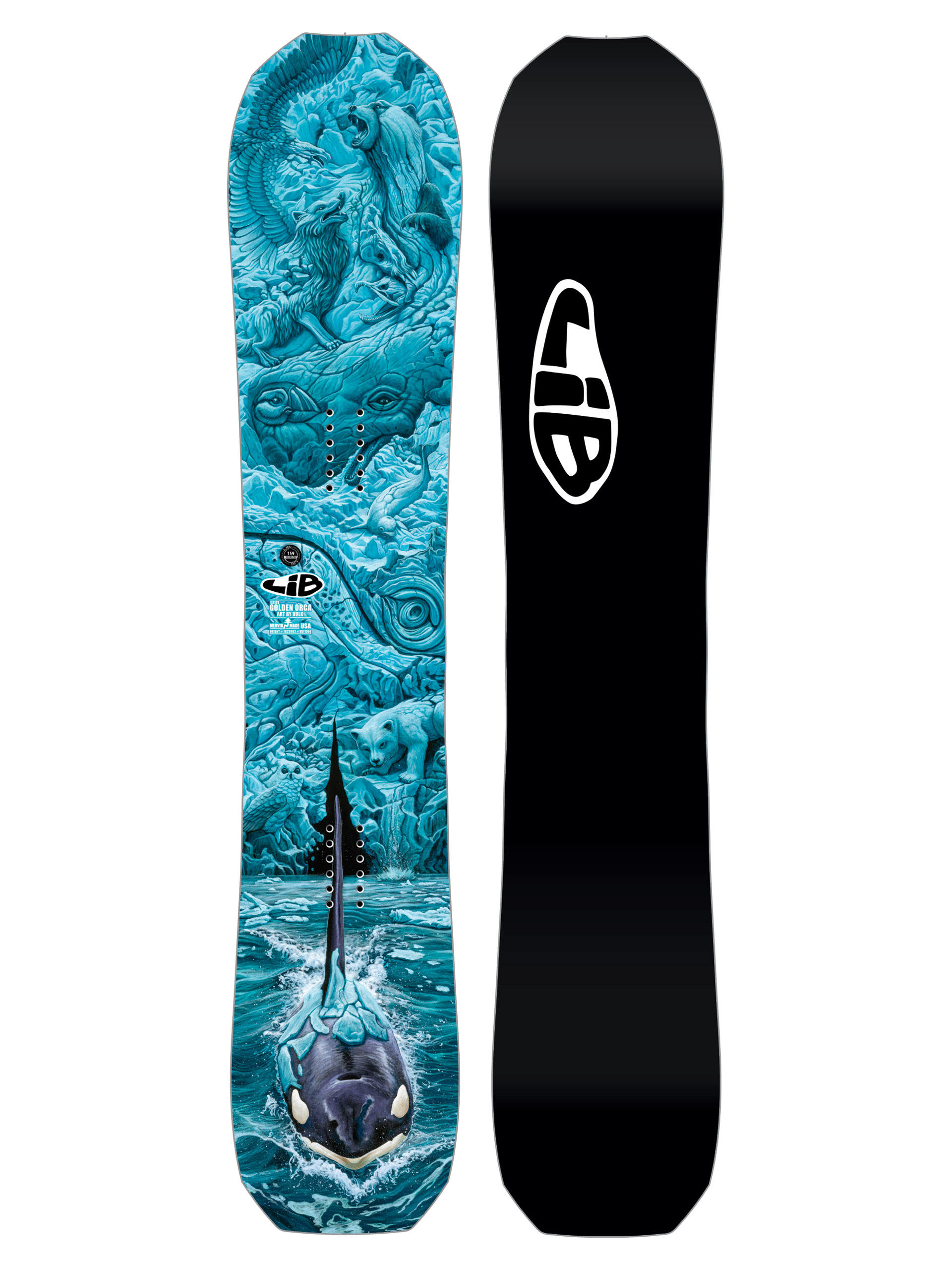 Snowboard Lib Tech Golden Orca