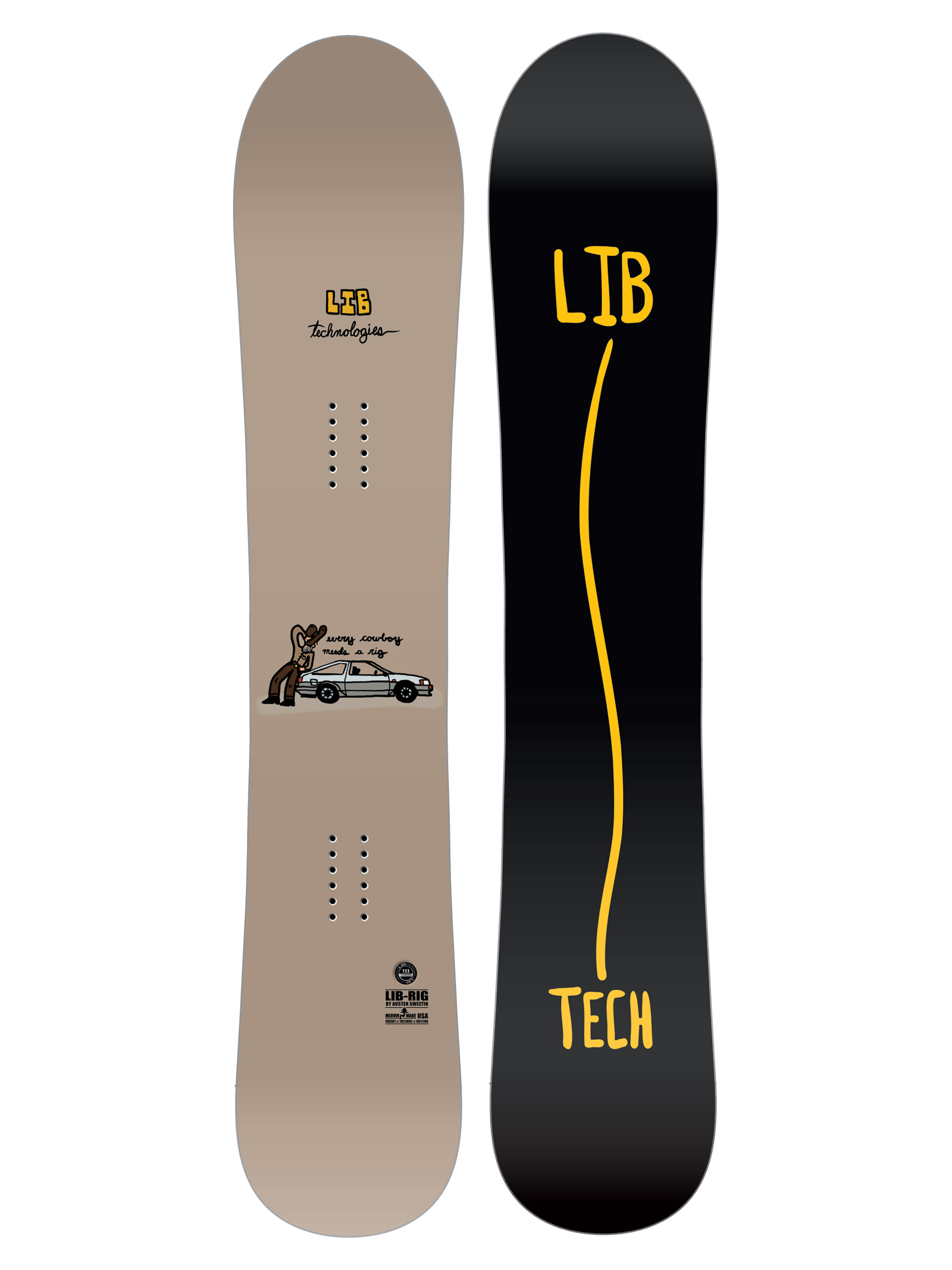 Pánská Snowboard Lib Tech Lib Rig