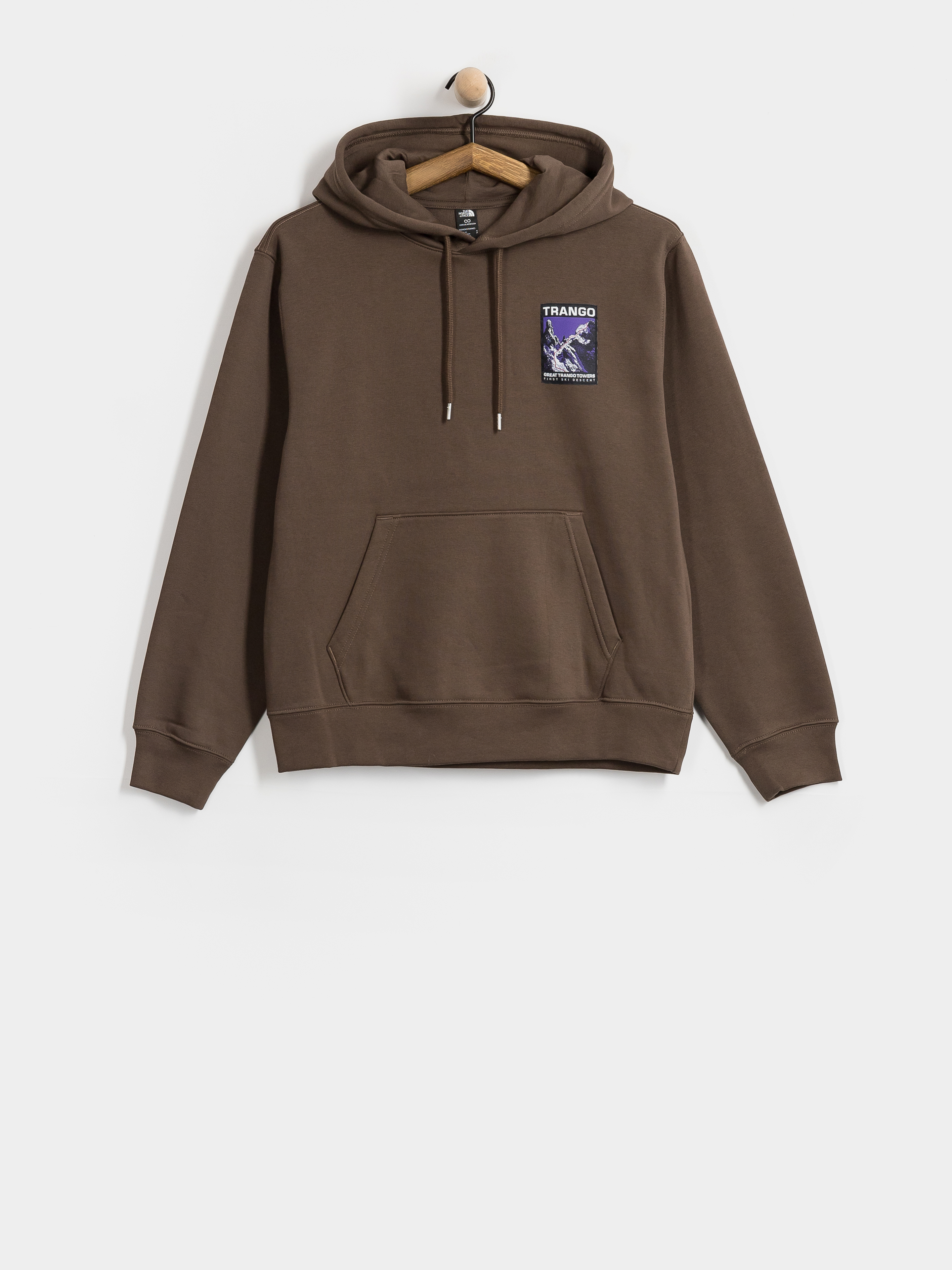 Mikina s kapucí The North Face Expedition Trango Towers Relaxed HD Wmn (smokey brown)