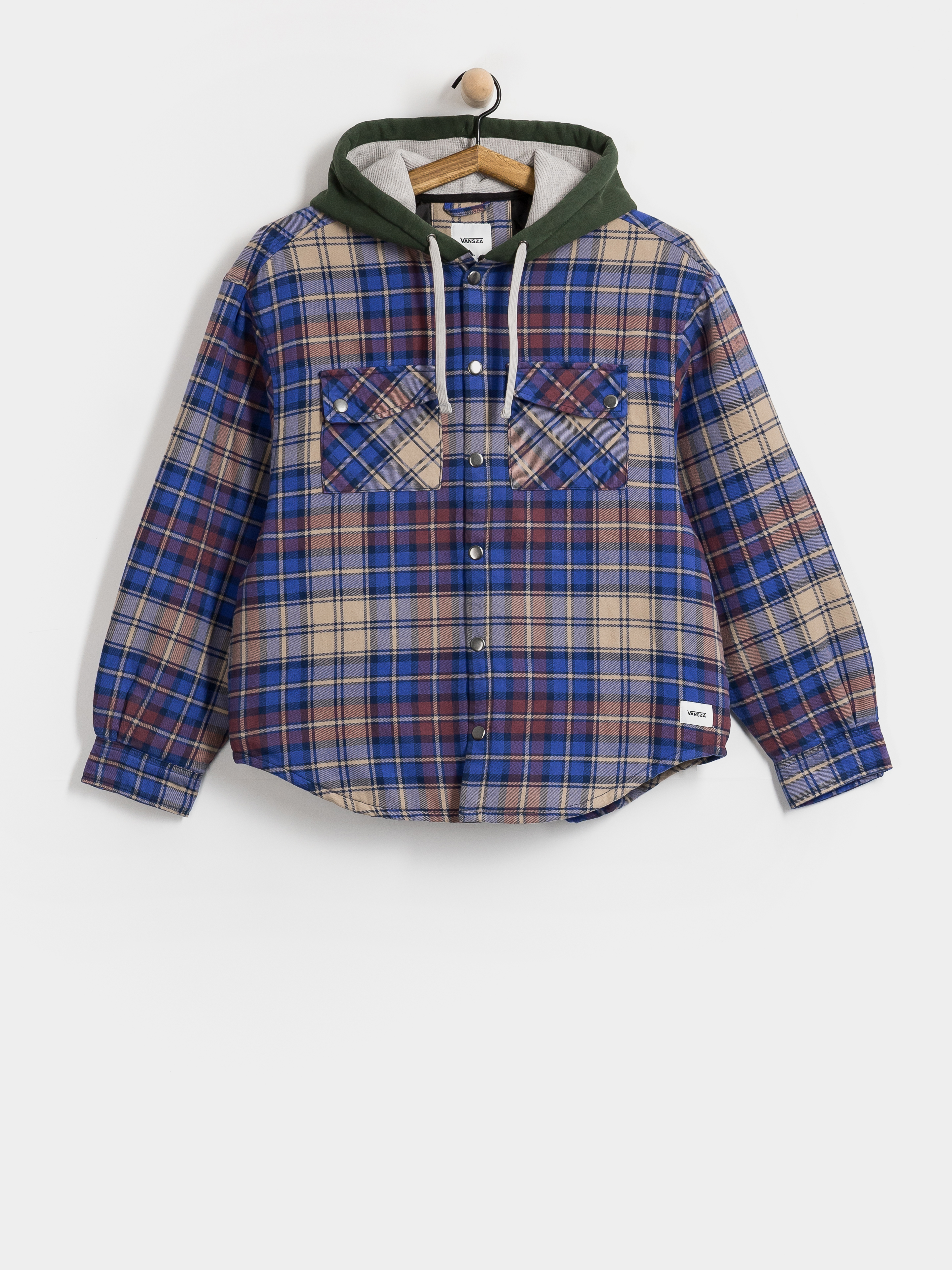 Bunda Vans Vansza Flannel Hoodie Wmn