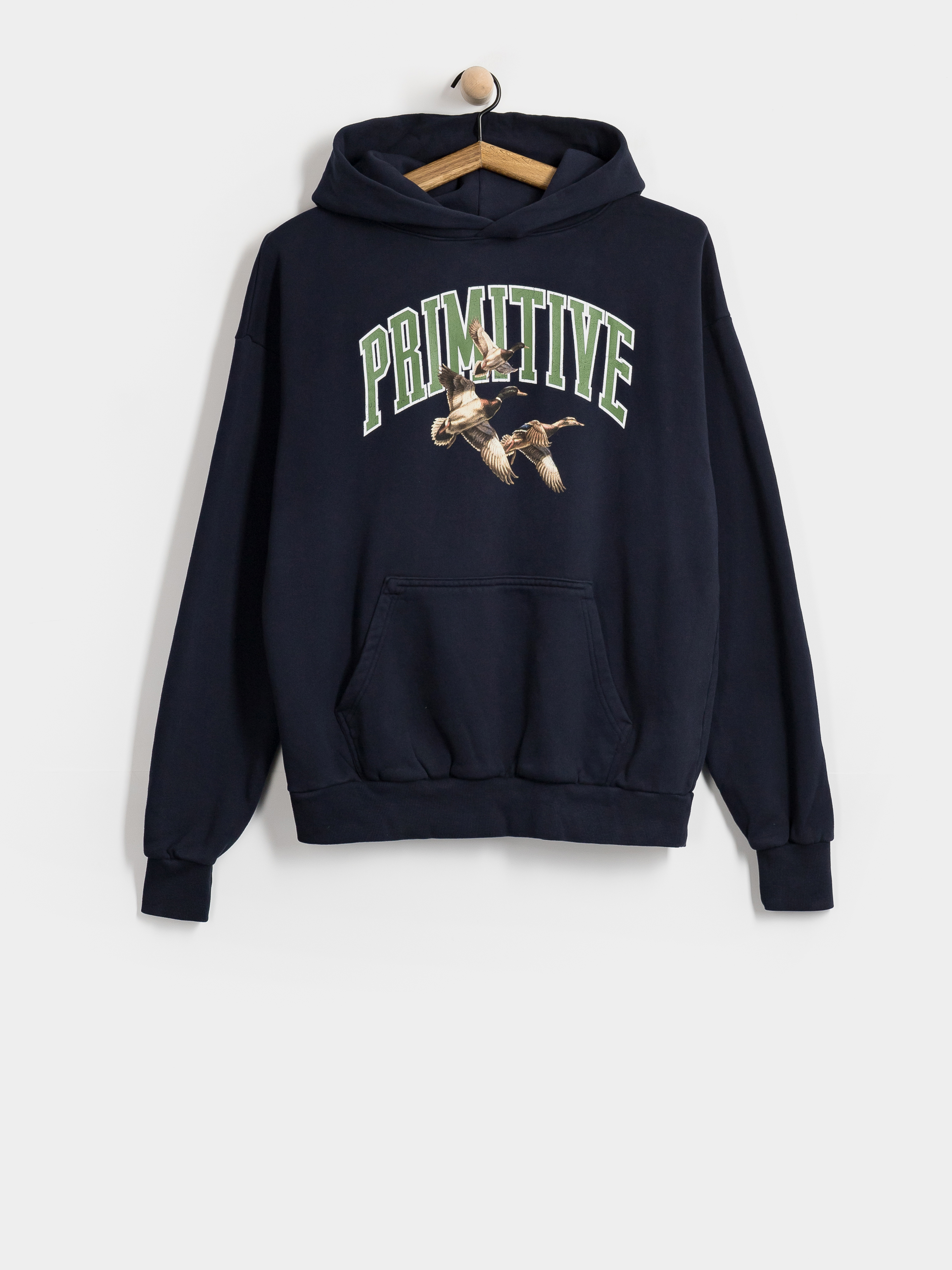 Mikina s kapucí Primitive Flock HD (navy)