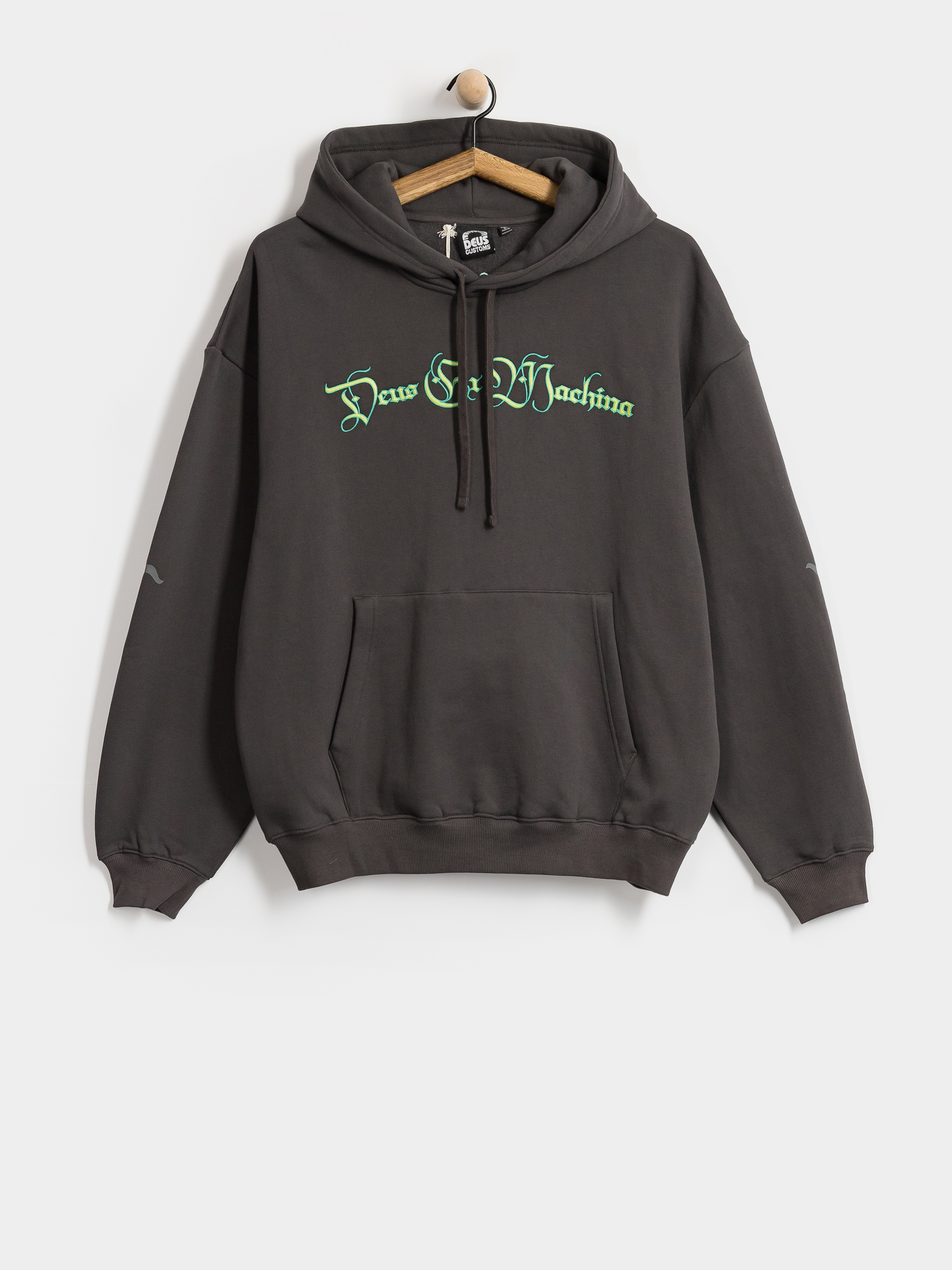 Mikina s kapucí Deus Ex Machina Invocation HD (anthracite grey)