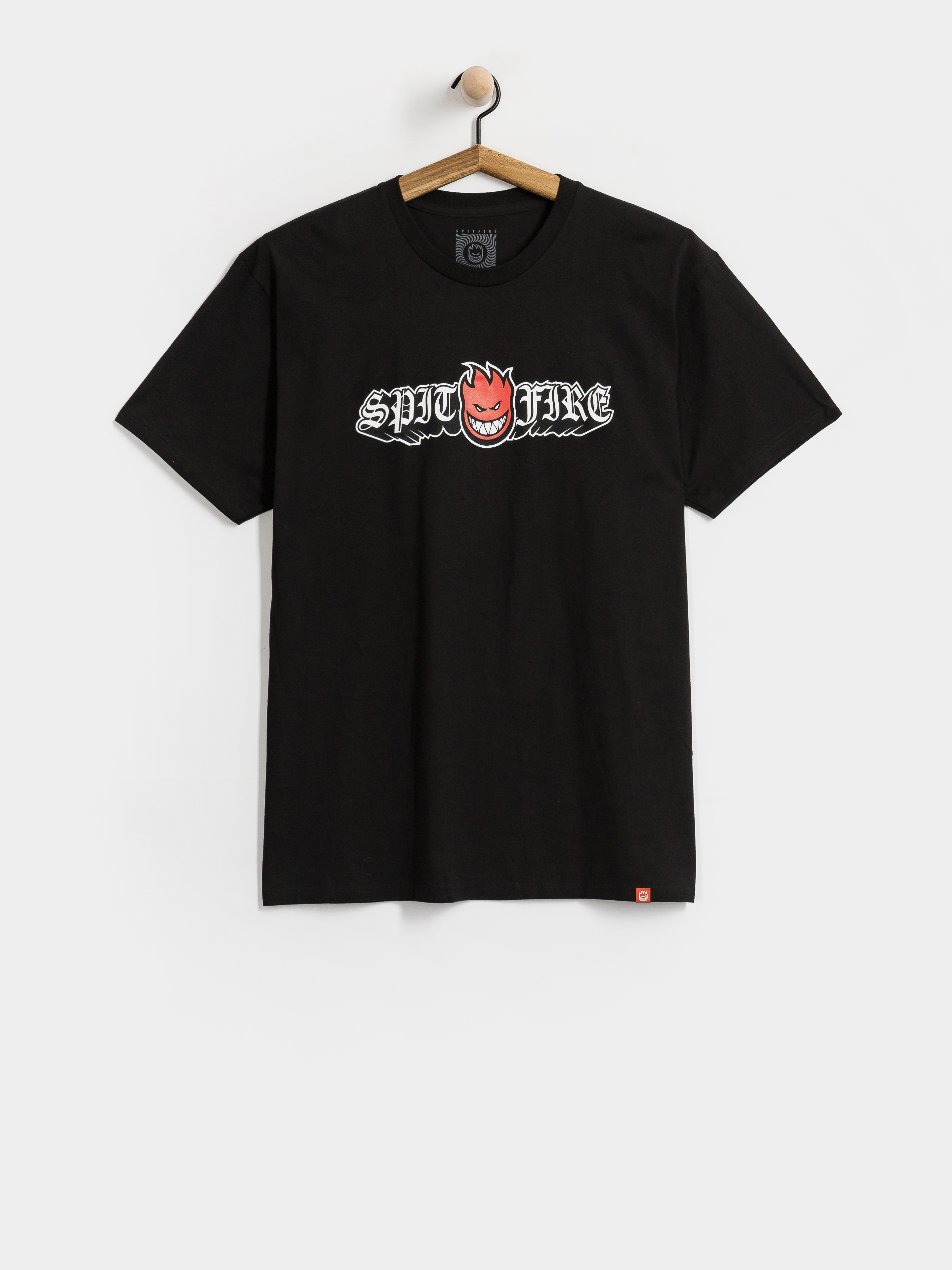 Triu010dko Spitfire Old E Drop Bighead (black w/red black&white print)