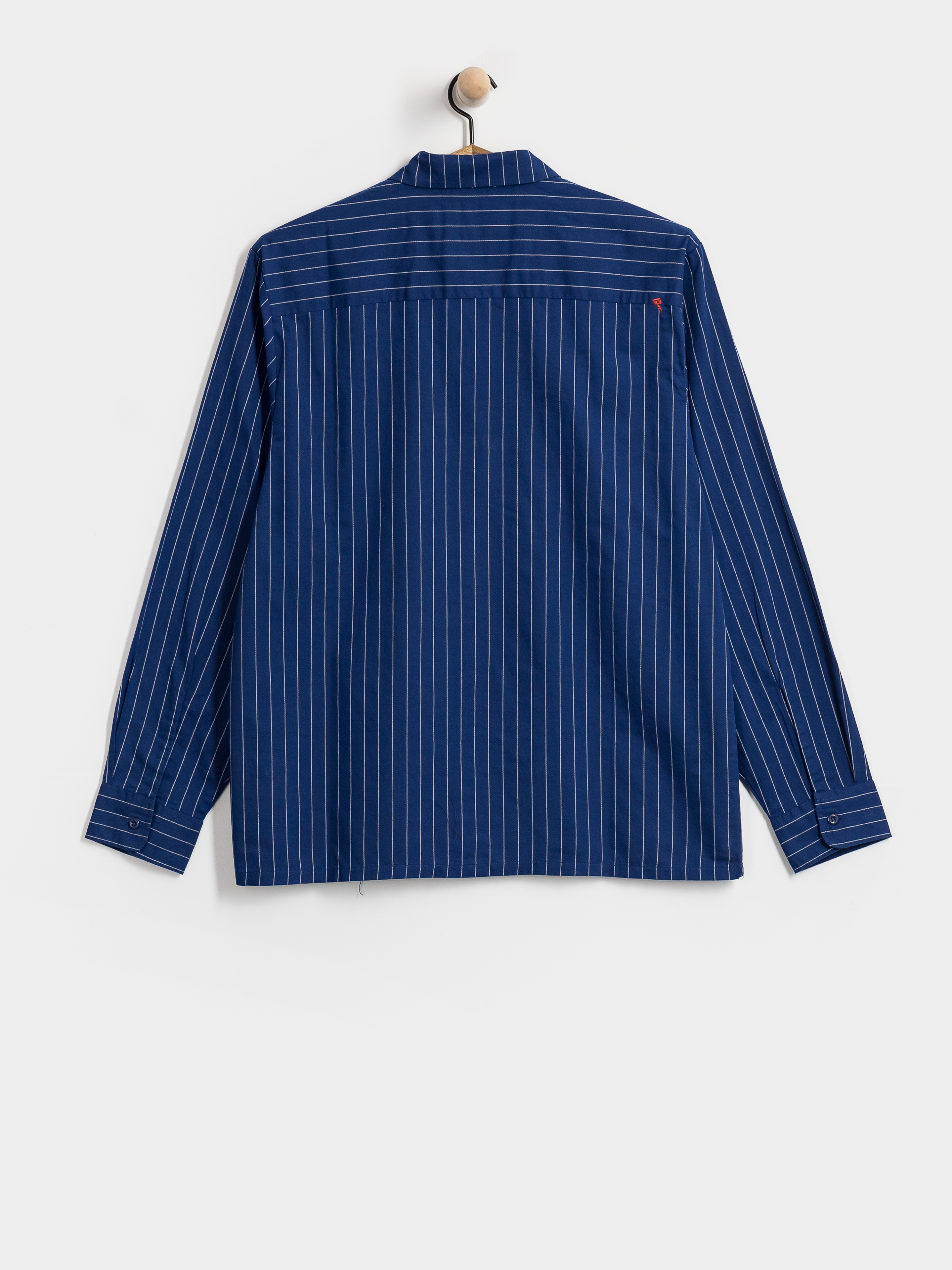 Košile Deus Ex Machina Forecourt Stripe (mechanic blue)