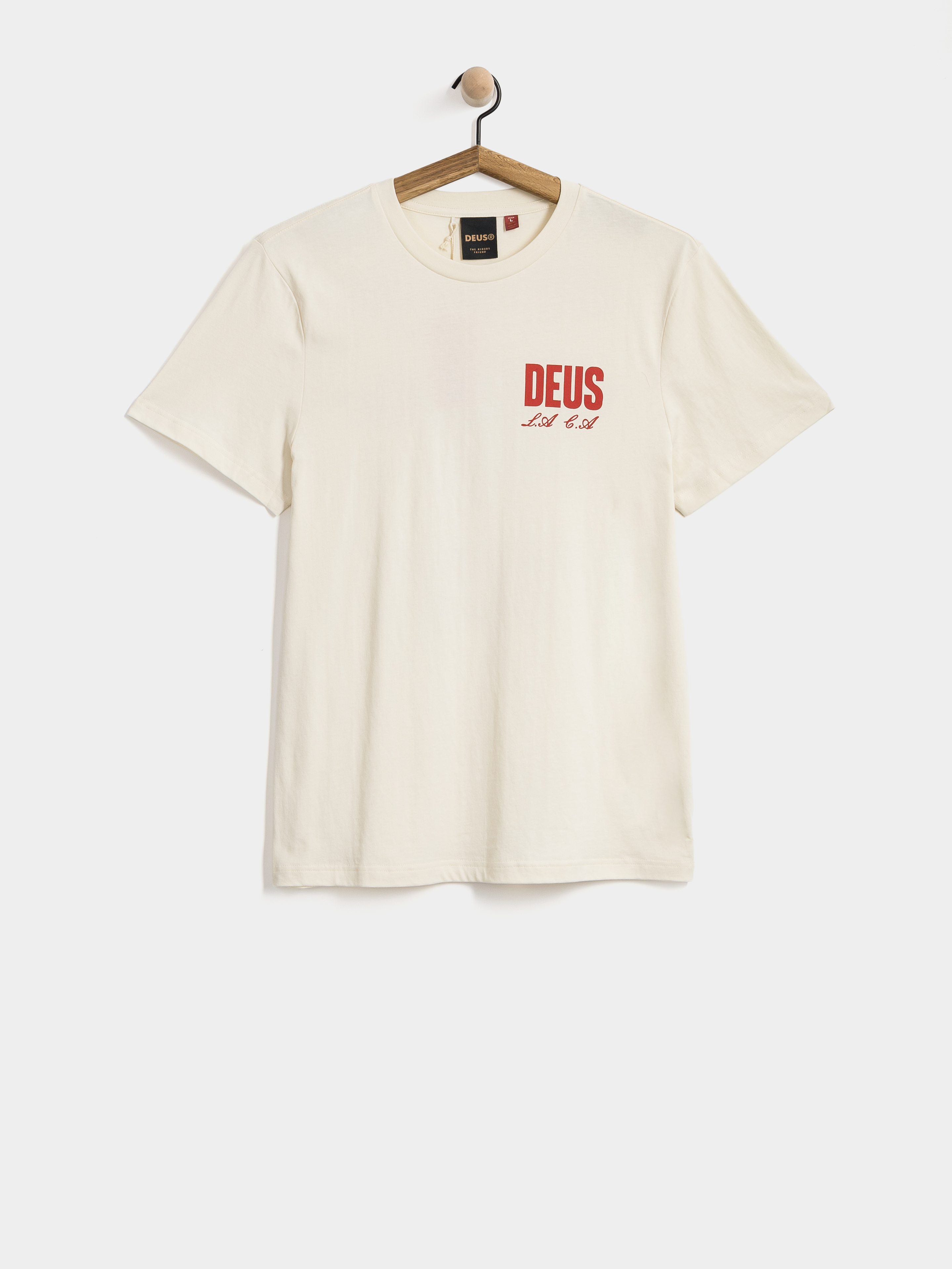 Tričko Deus Ex Machina Cutaway (vintage white)