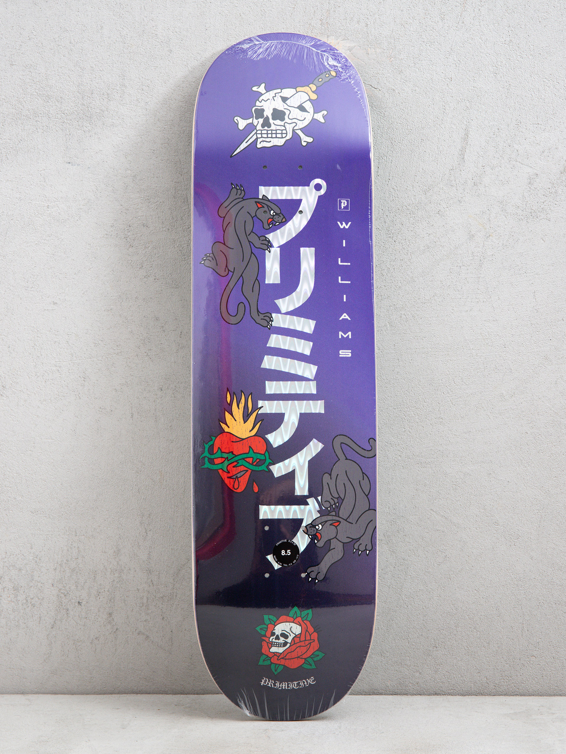 Deska Primitive Williams Outsider (purple)