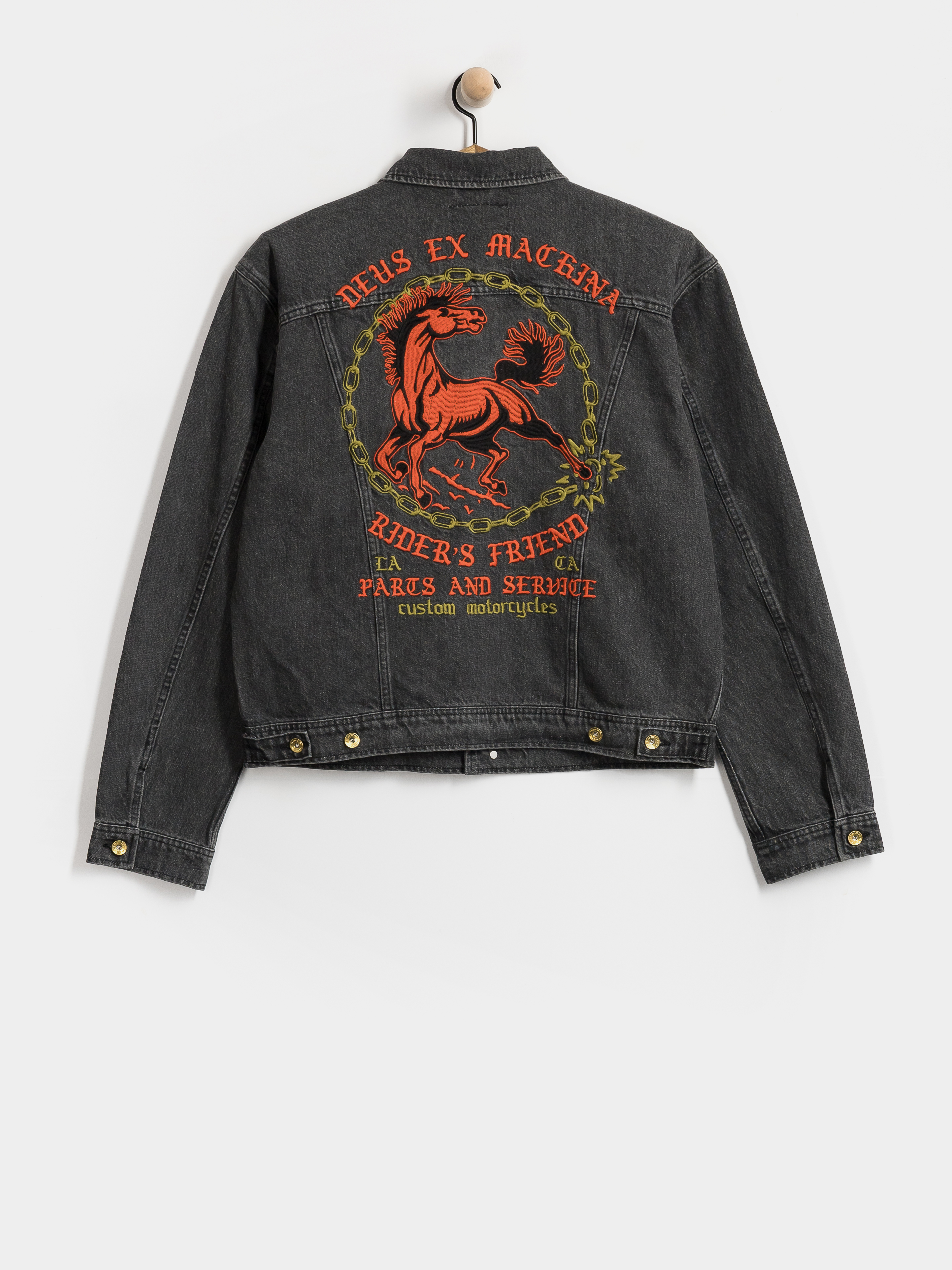 Bunda Deus Ex Machina Unchained Trucker (washed black)