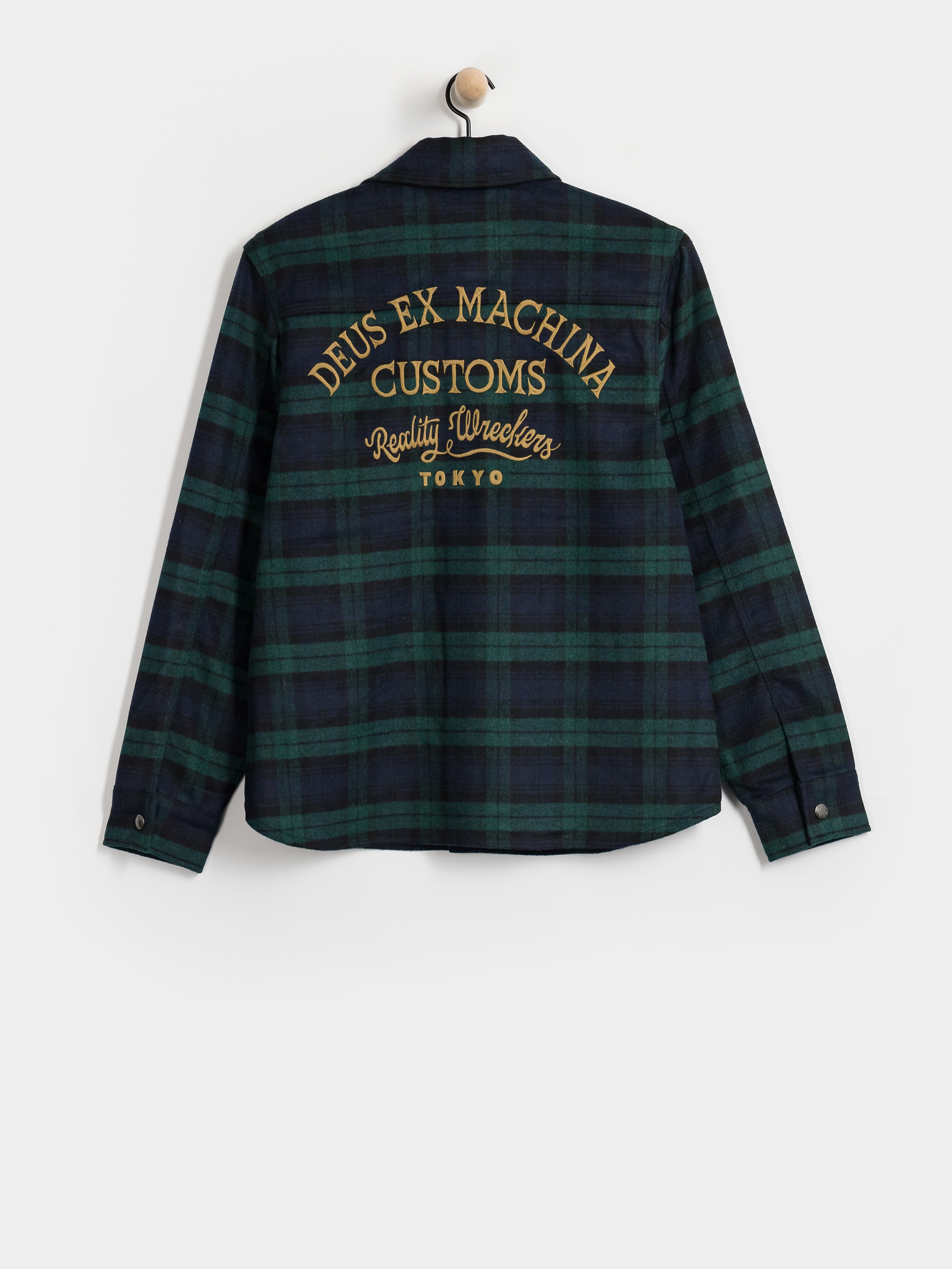 Košile Deus Ex Machina Maxwell Check (green check)