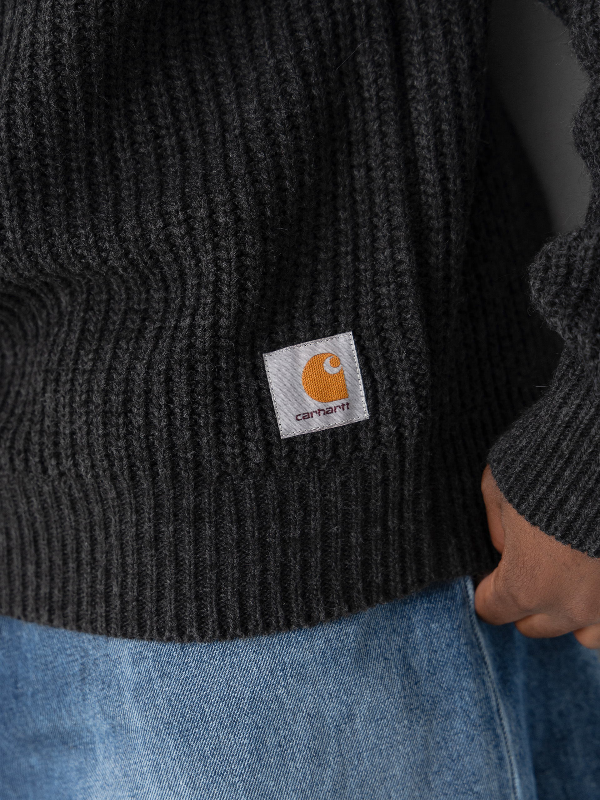Svetr Carhartt WIP Firth (soot)