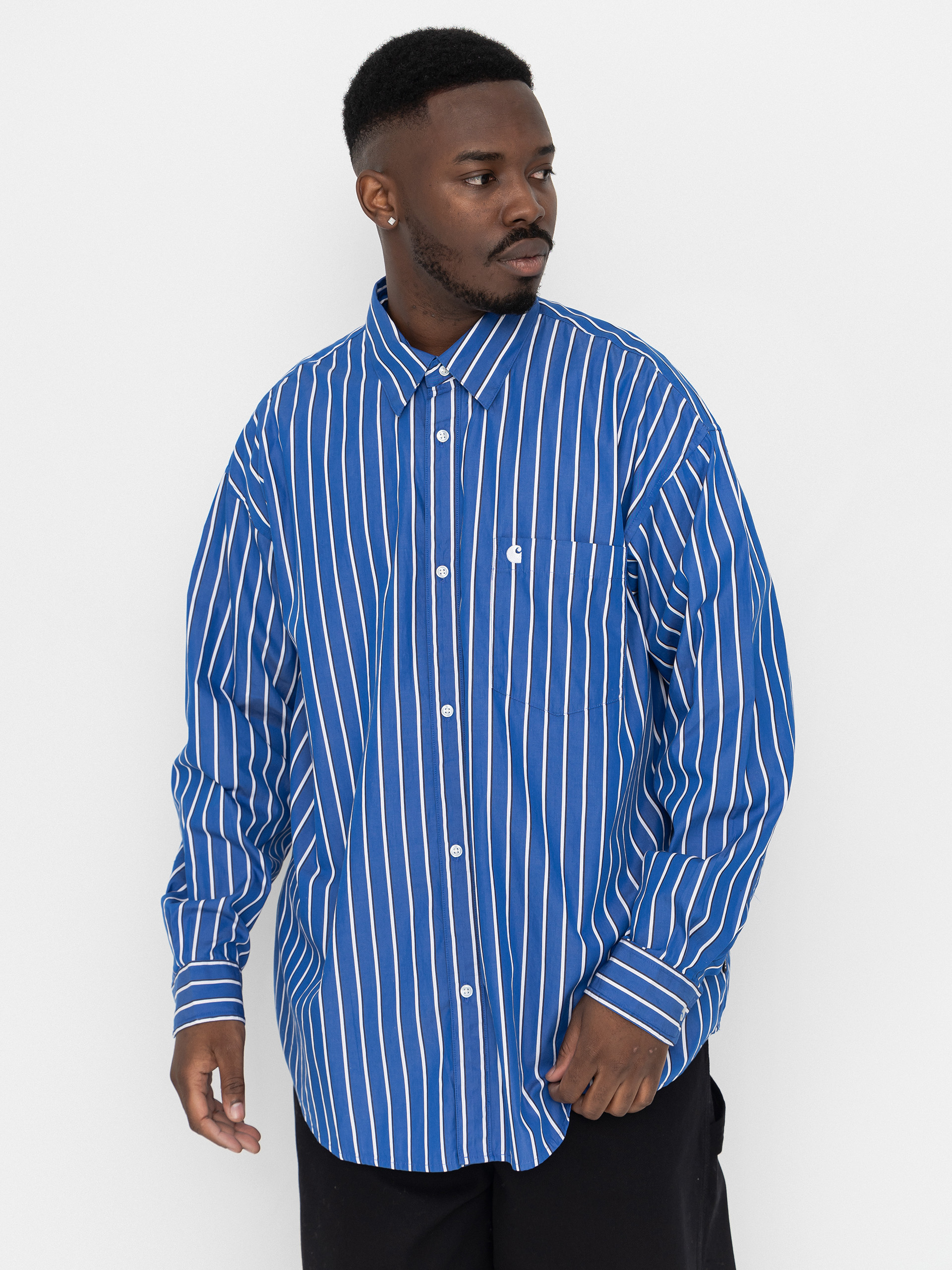 Kou0161ile Carhartt WIP Gowan (gowan stripe lapis)
