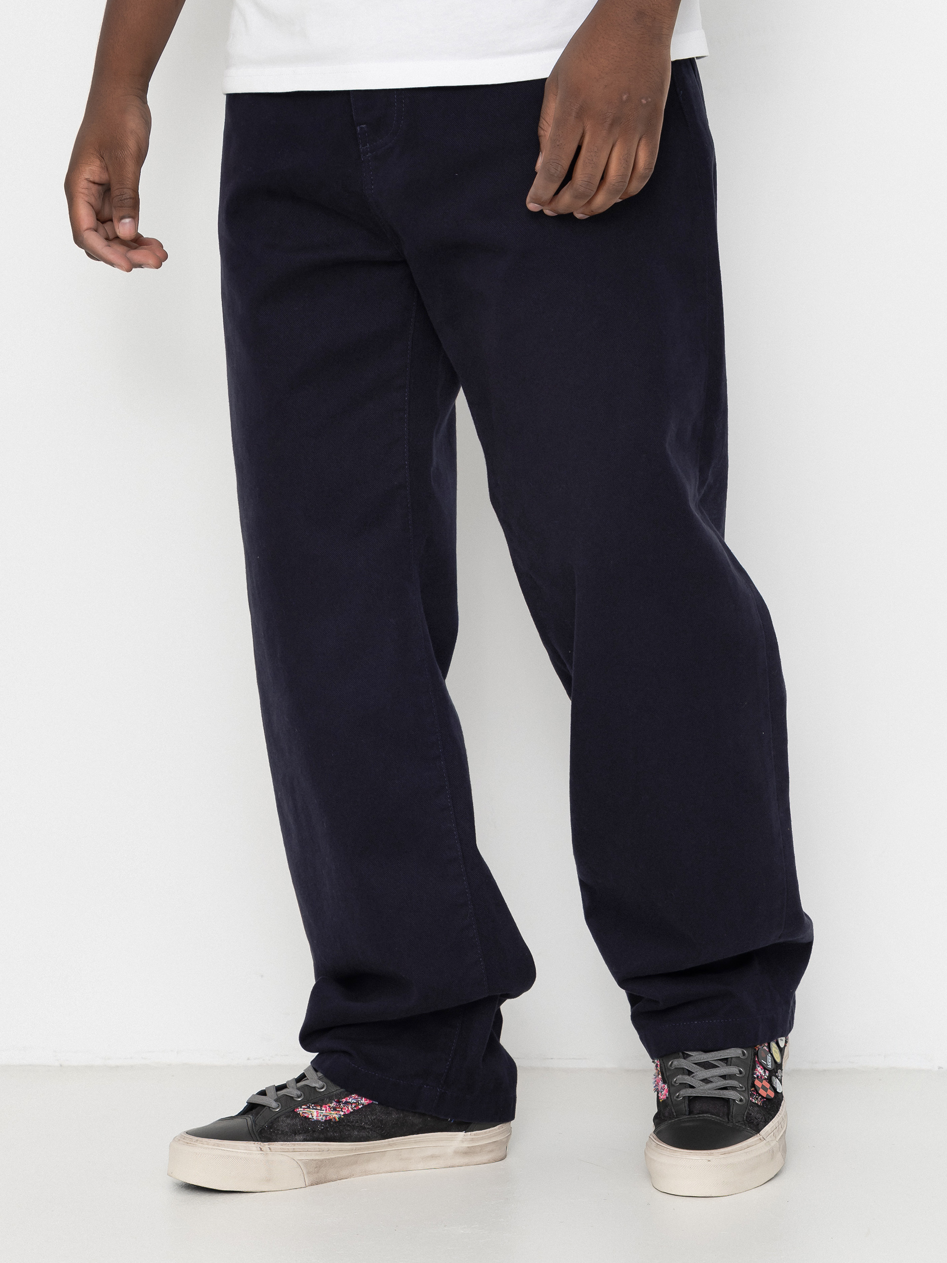 Kalhoty Carhartt WIP Landon (dark navy/rinsed)