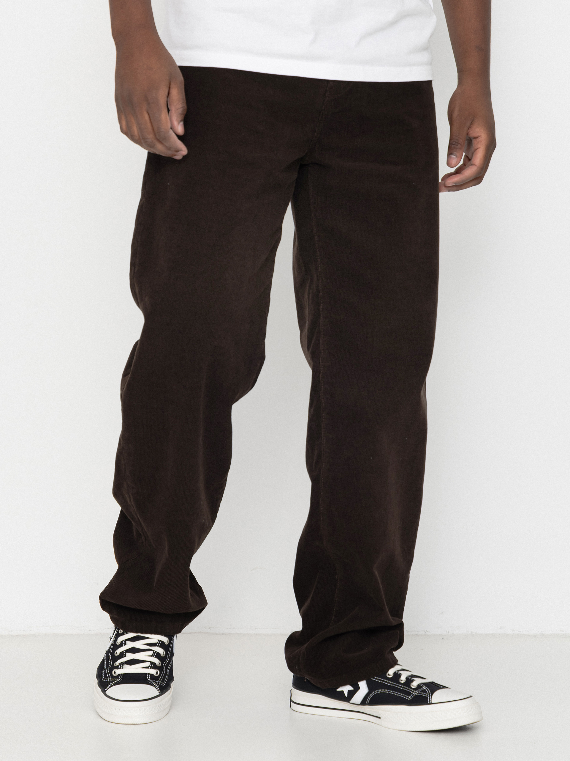 Kalhoty Carhartt WIP Aaron (tobacco/rinsed)