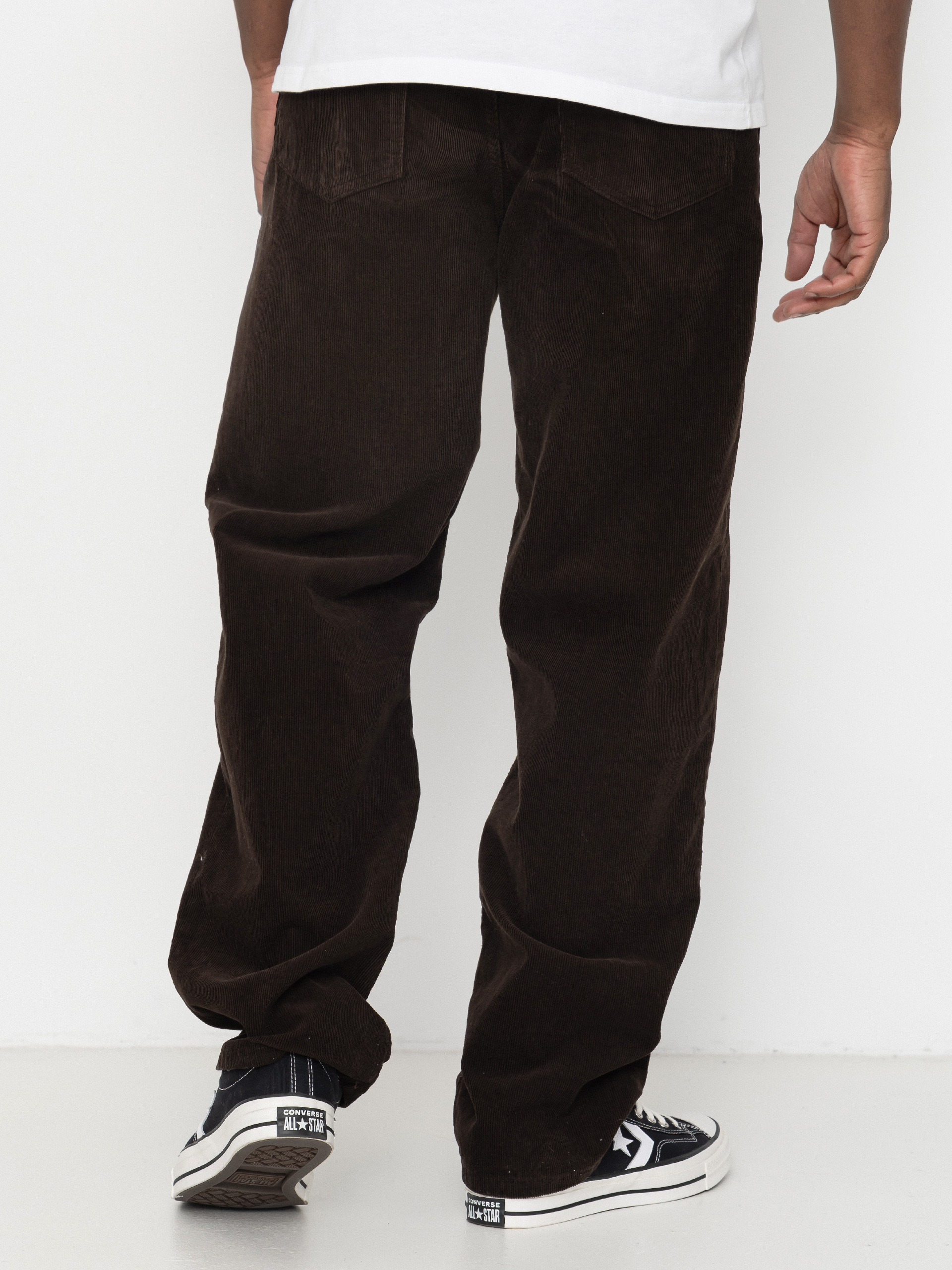 Kalhoty Carhartt WIP Aaron (tobacco/rinsed)