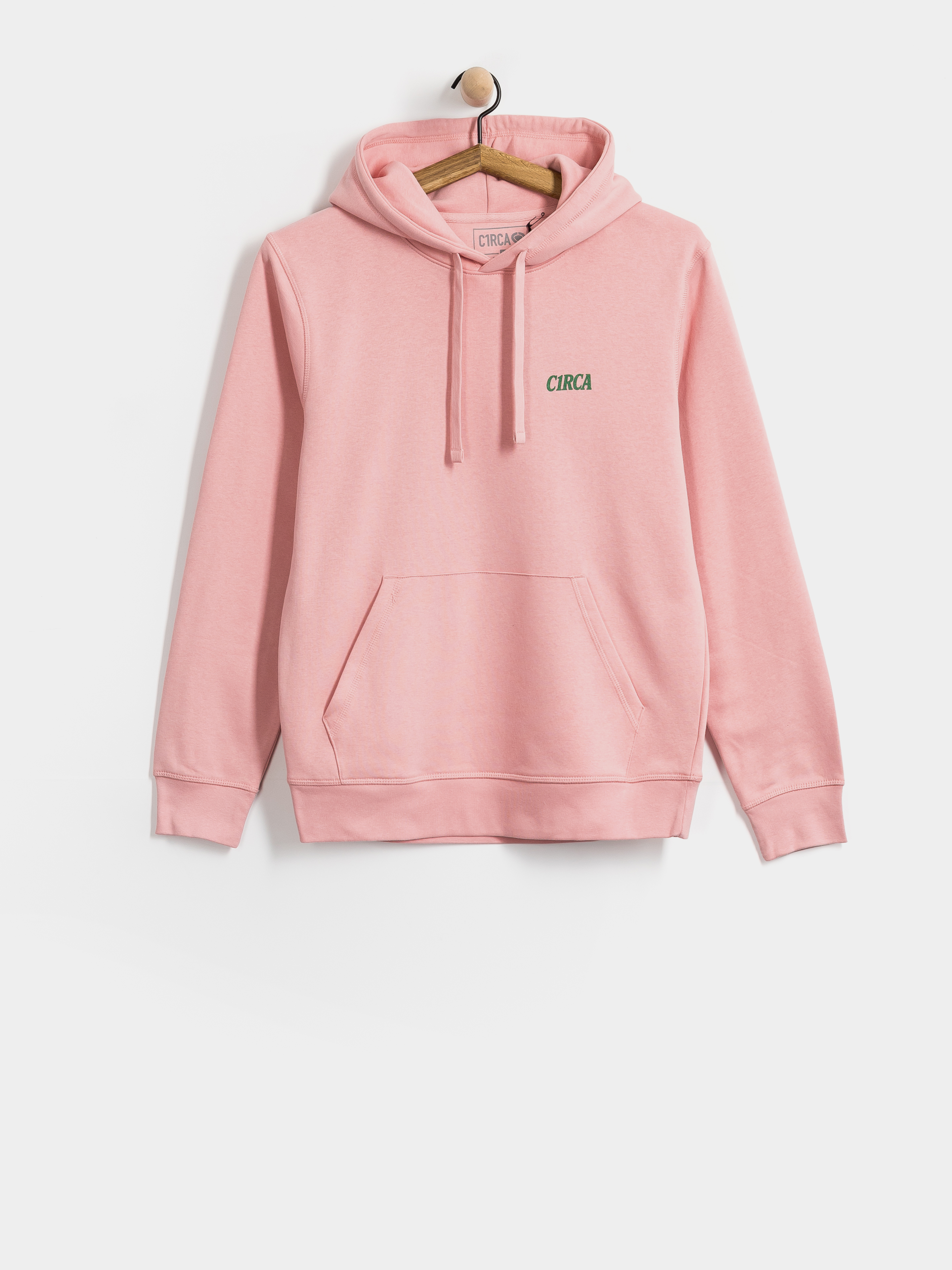 Mikina s kapucí Circa Self Made Roll HD (canyon pink)