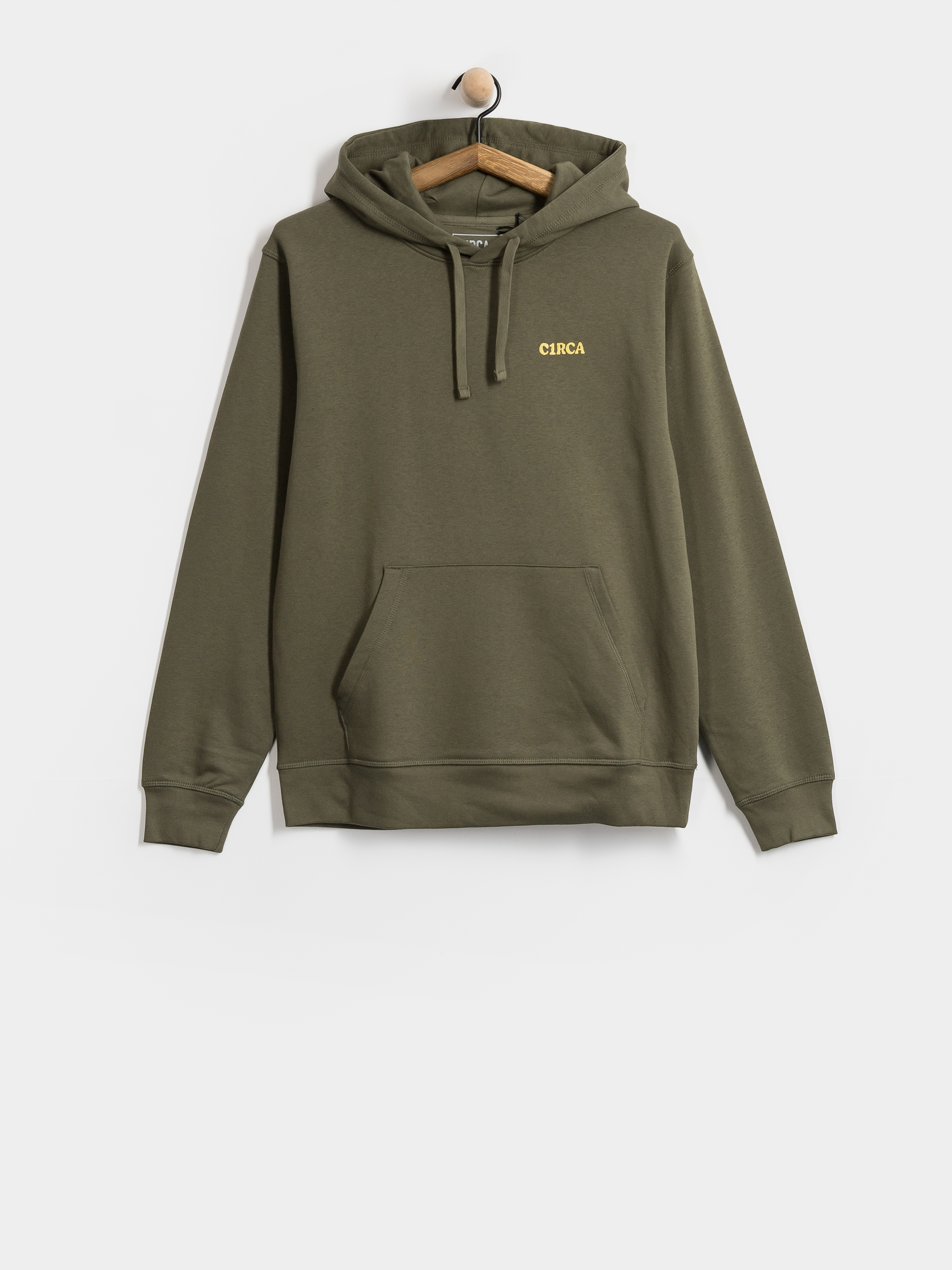 Mikina s kapucí Circa Stay Salty HD (khaki)