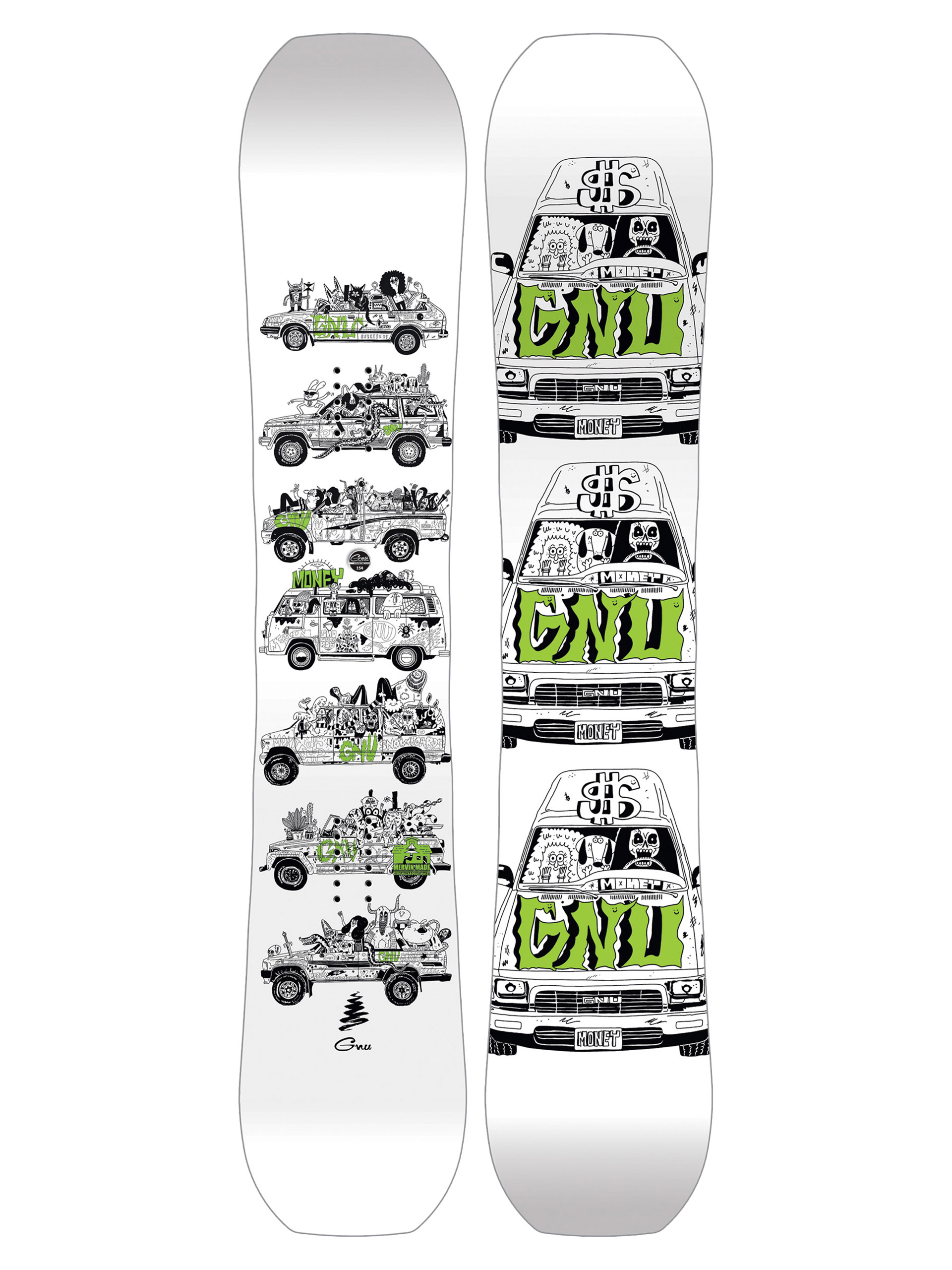 Pánská Snowboard Gnu Money