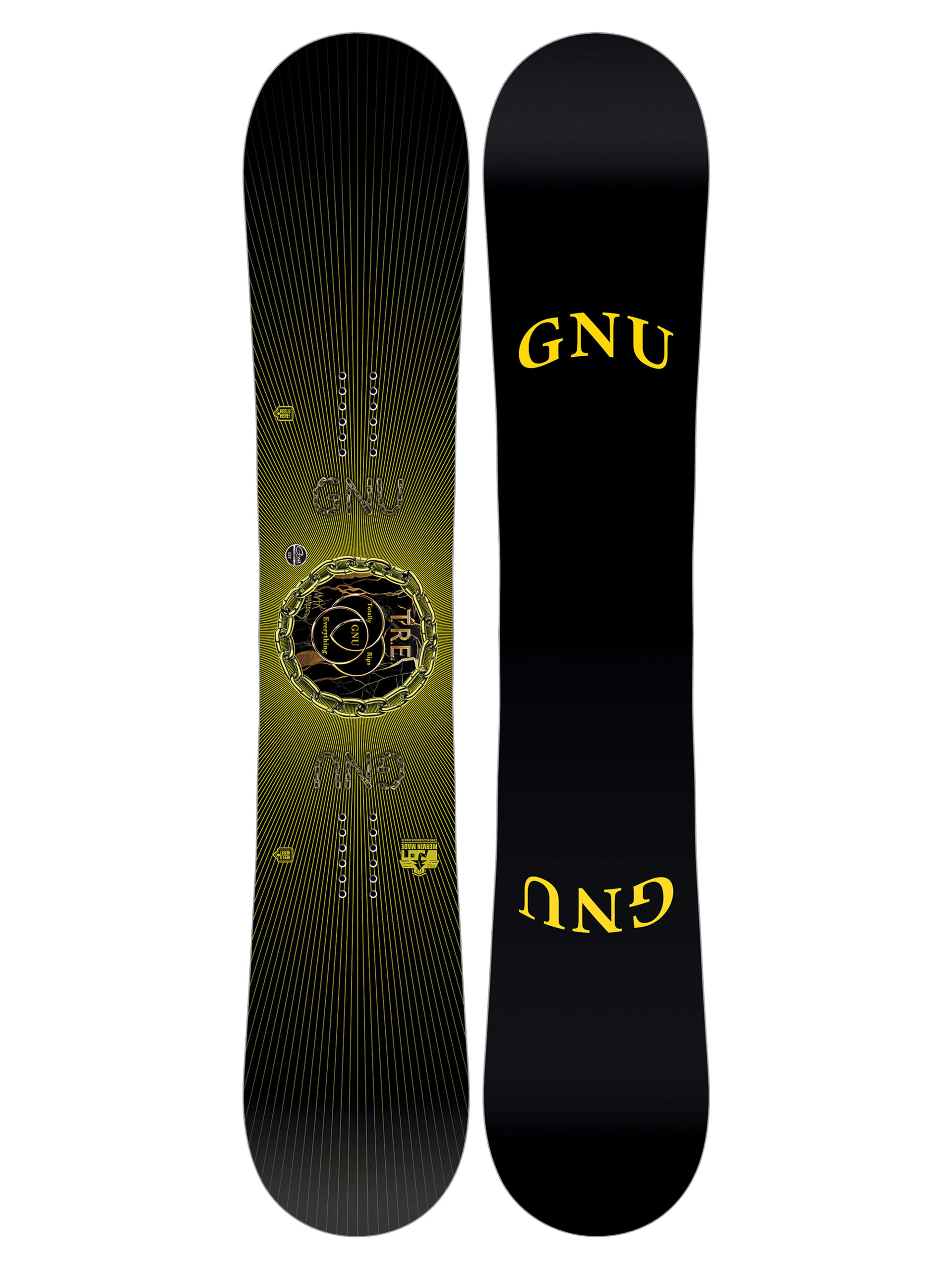 Pánská Snowboard Gnu Tre