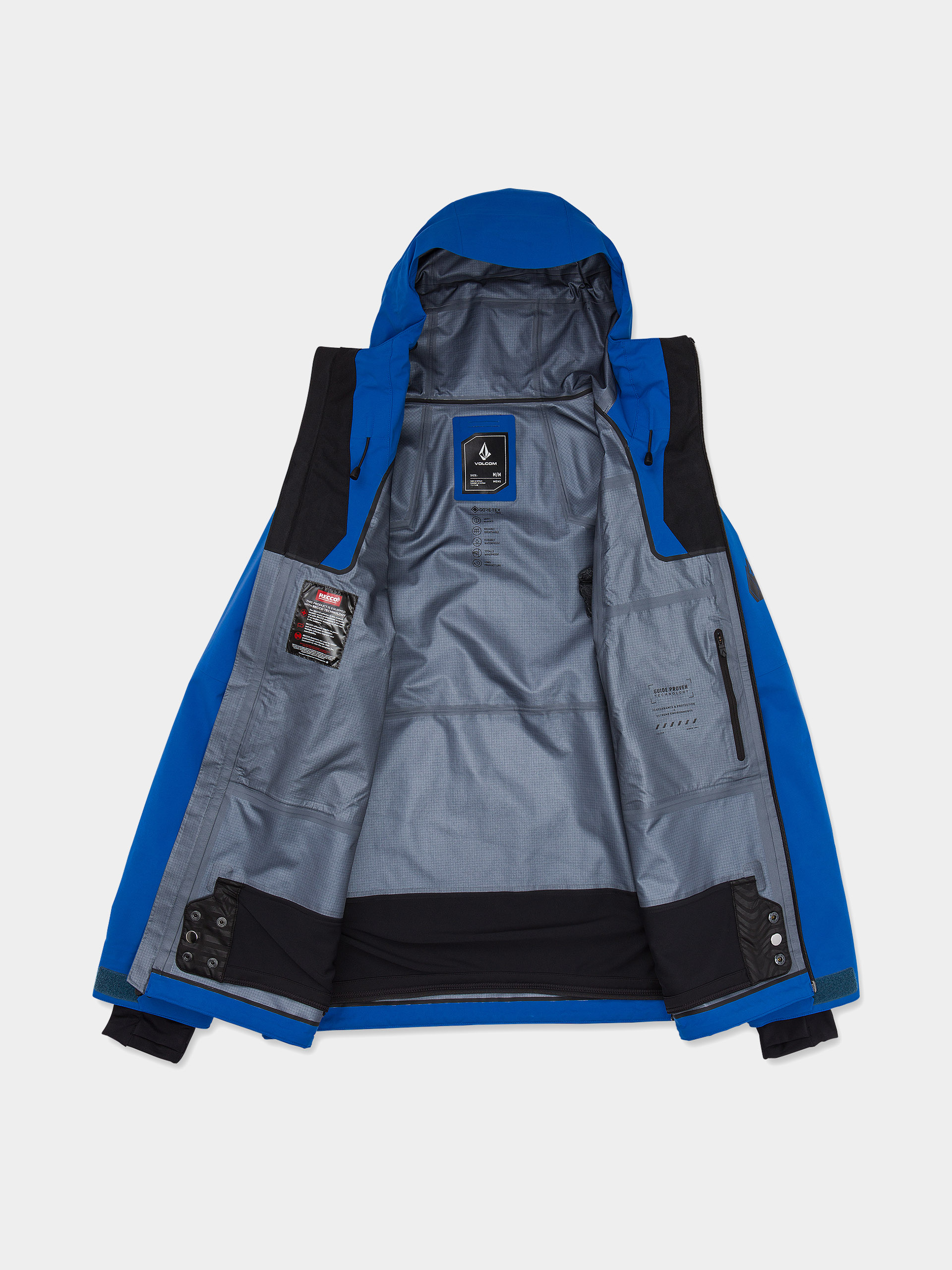 Pánská Snowboardová bunda Volcom Guch 3L Gore Tex Pro (bright blue)