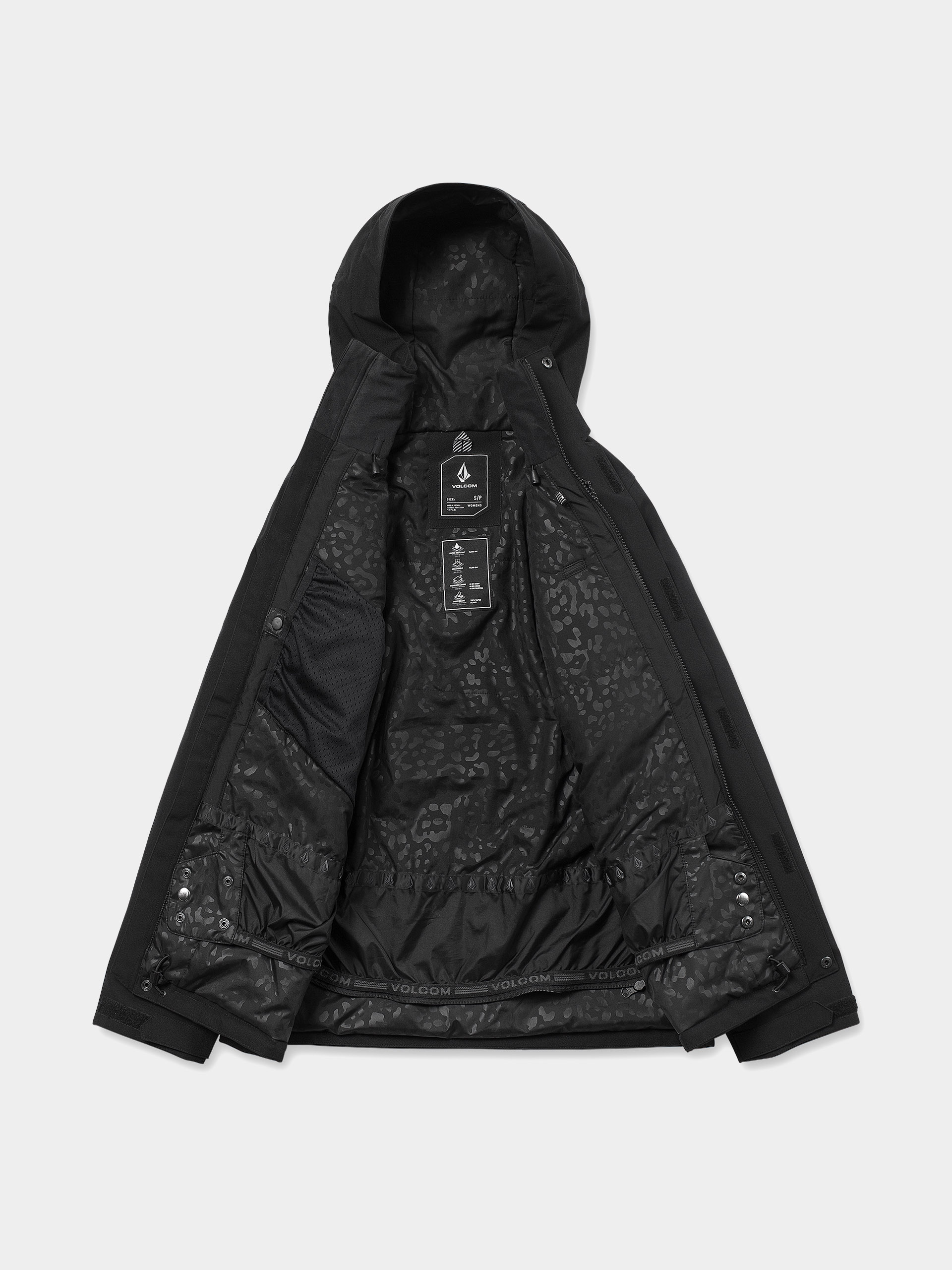 Dámská Snowboardová bunda Volcom Stoney Shadow Ins (black)