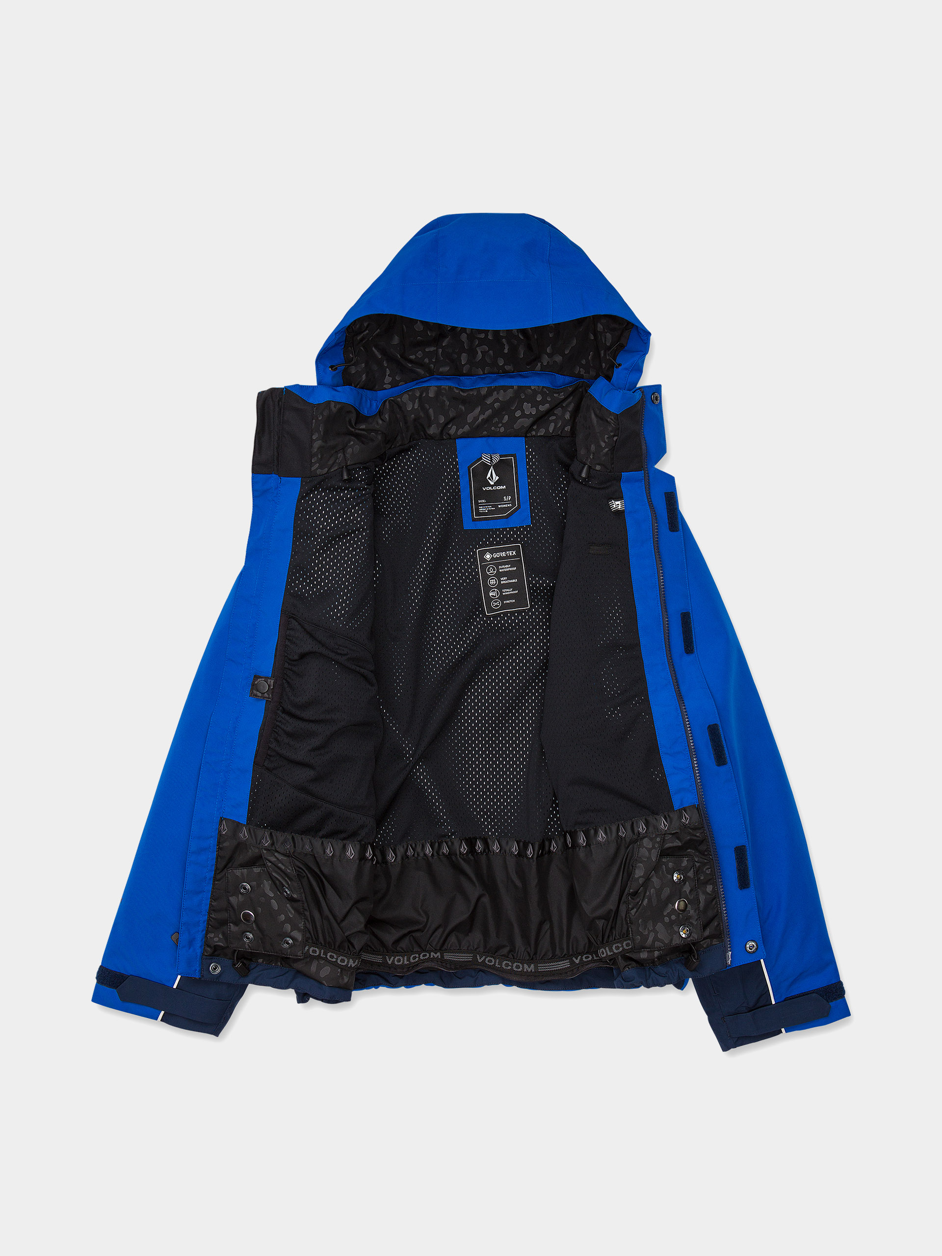 Dámská Snowboardová bunda Volcom Yourfav Baggy Gore (bright blue)