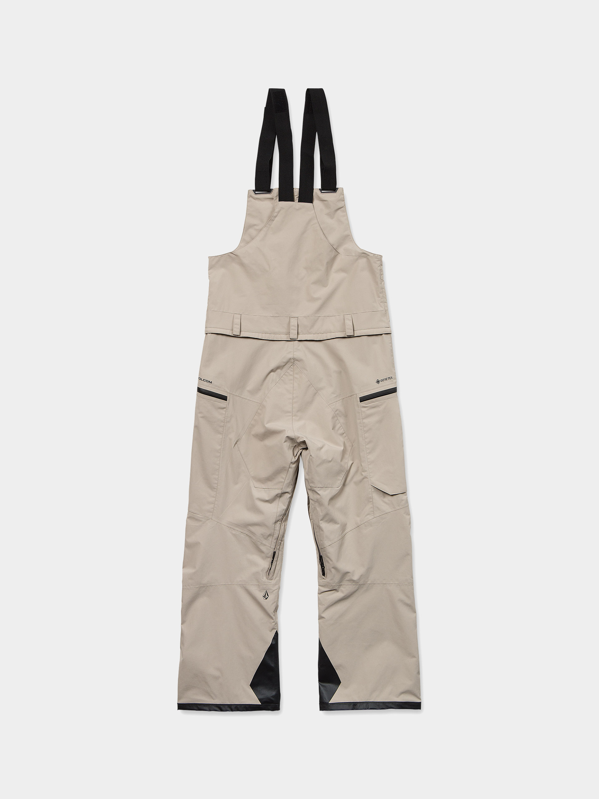 Pánské Snowboardové kalhoty  Volcom Rain Gore Bib Overall (khaki)