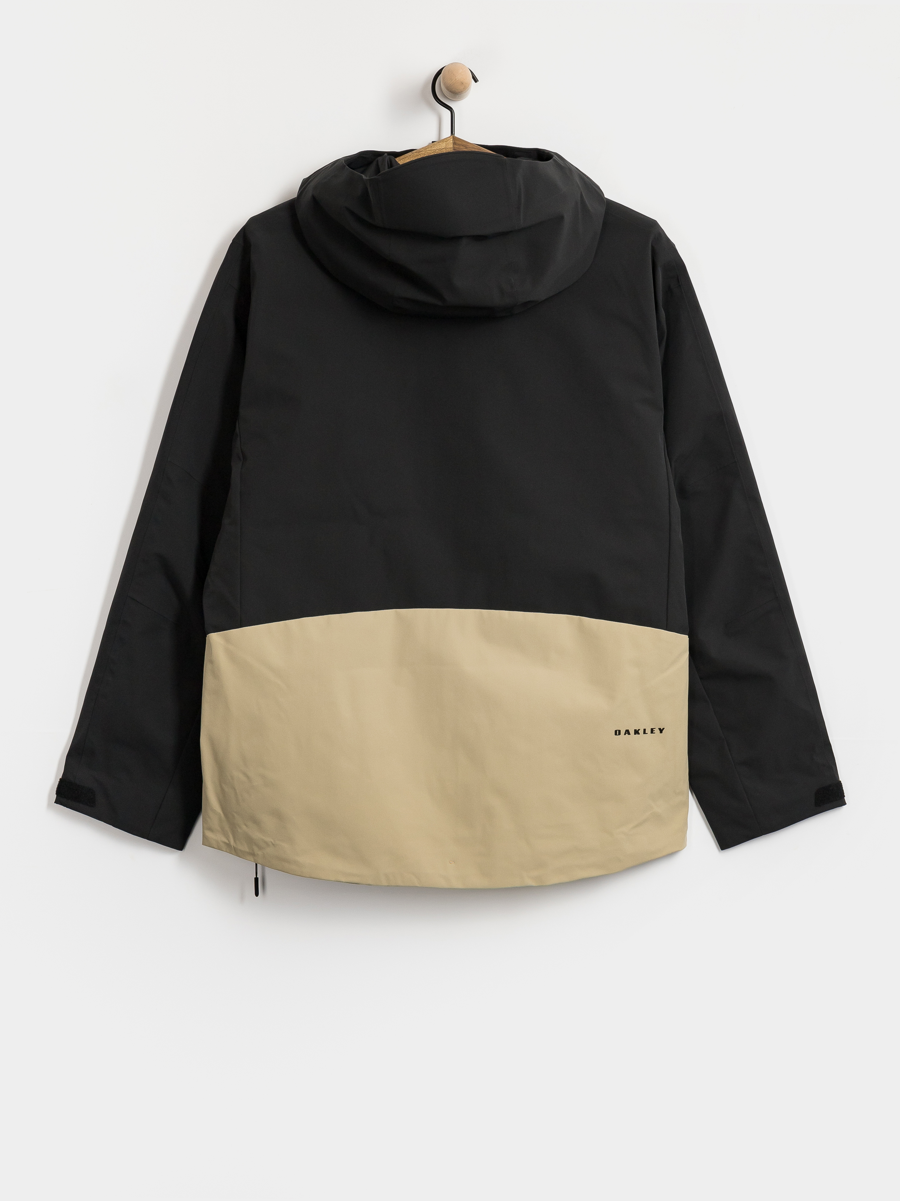 Pánská Snowboardová bunda Oakley Timberline Shell Anorak​ (pitch black/pebble)