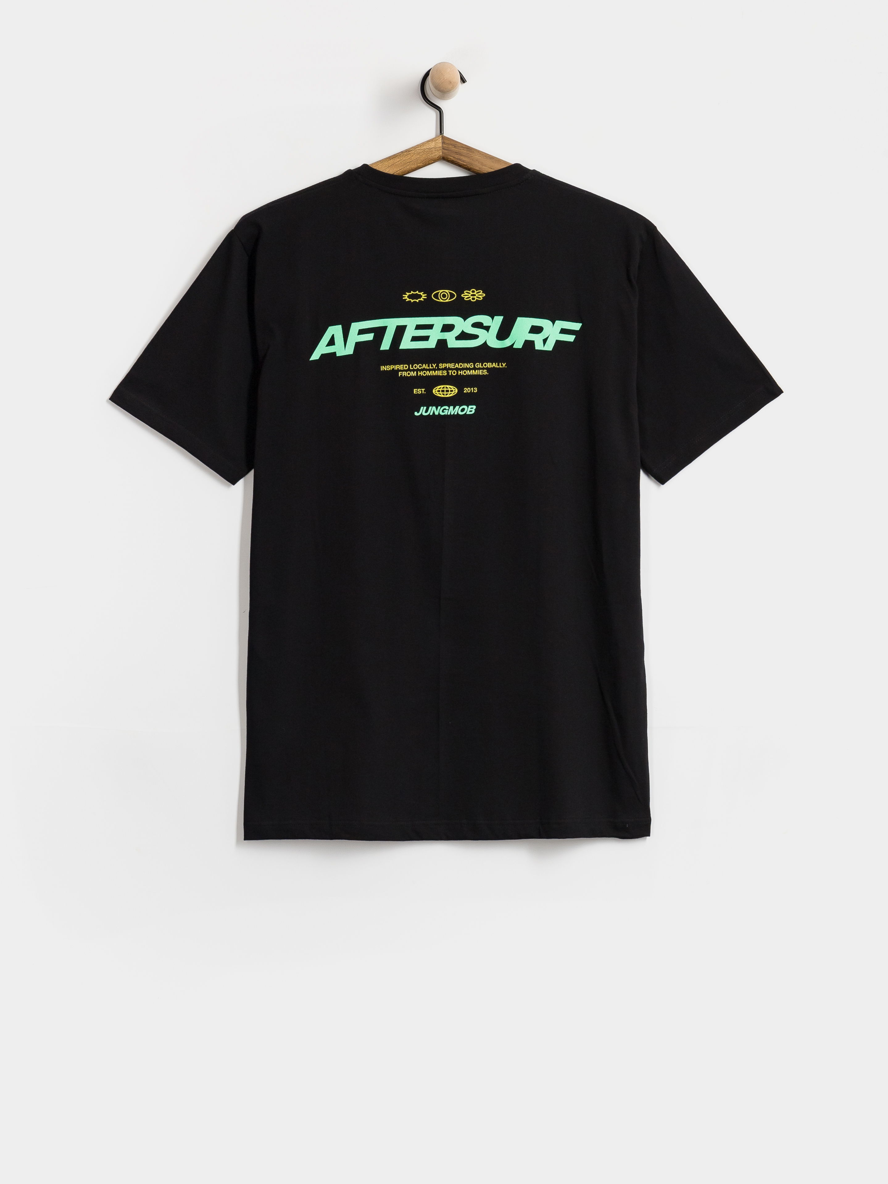 Tričko Jungmob Aftersurf (black)