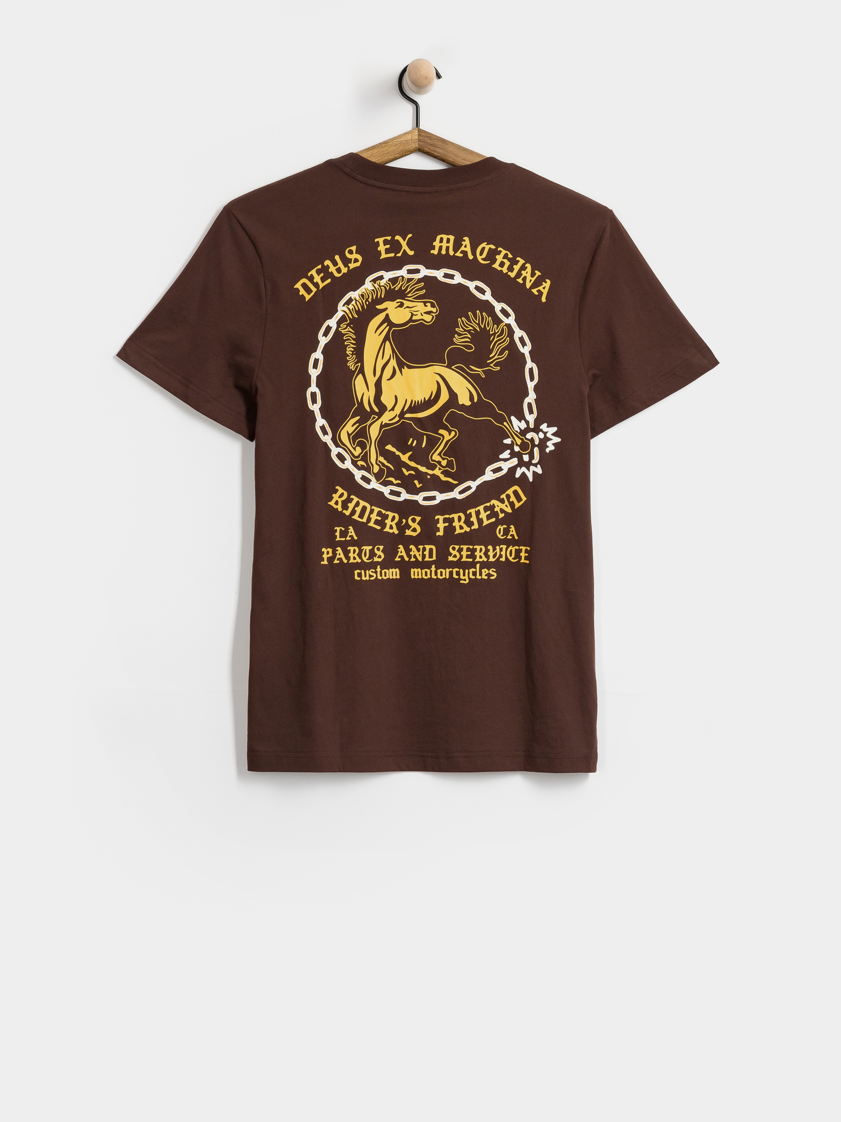 Tričko Deus Ex Machina Unchained (brown)