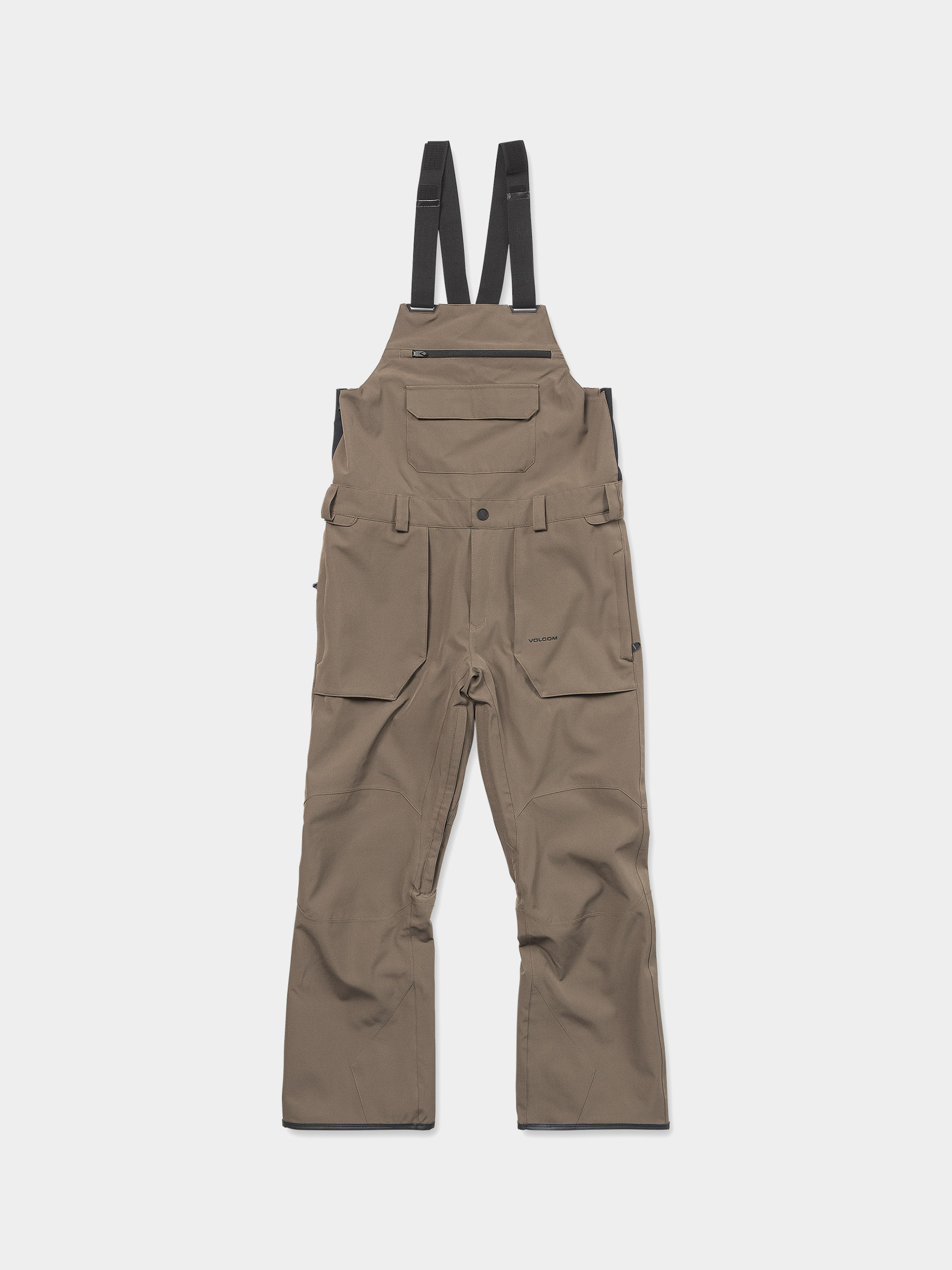 Pánské Snowboardové kalhoty  Volcom Roan Bib Overall (teak)